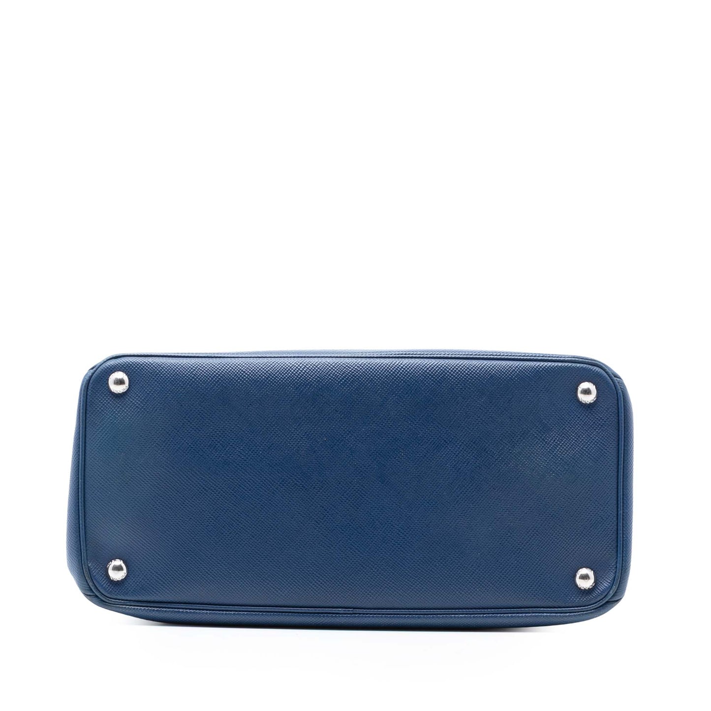 Prada Saffiano Cuir Turnlock Twin Satchel