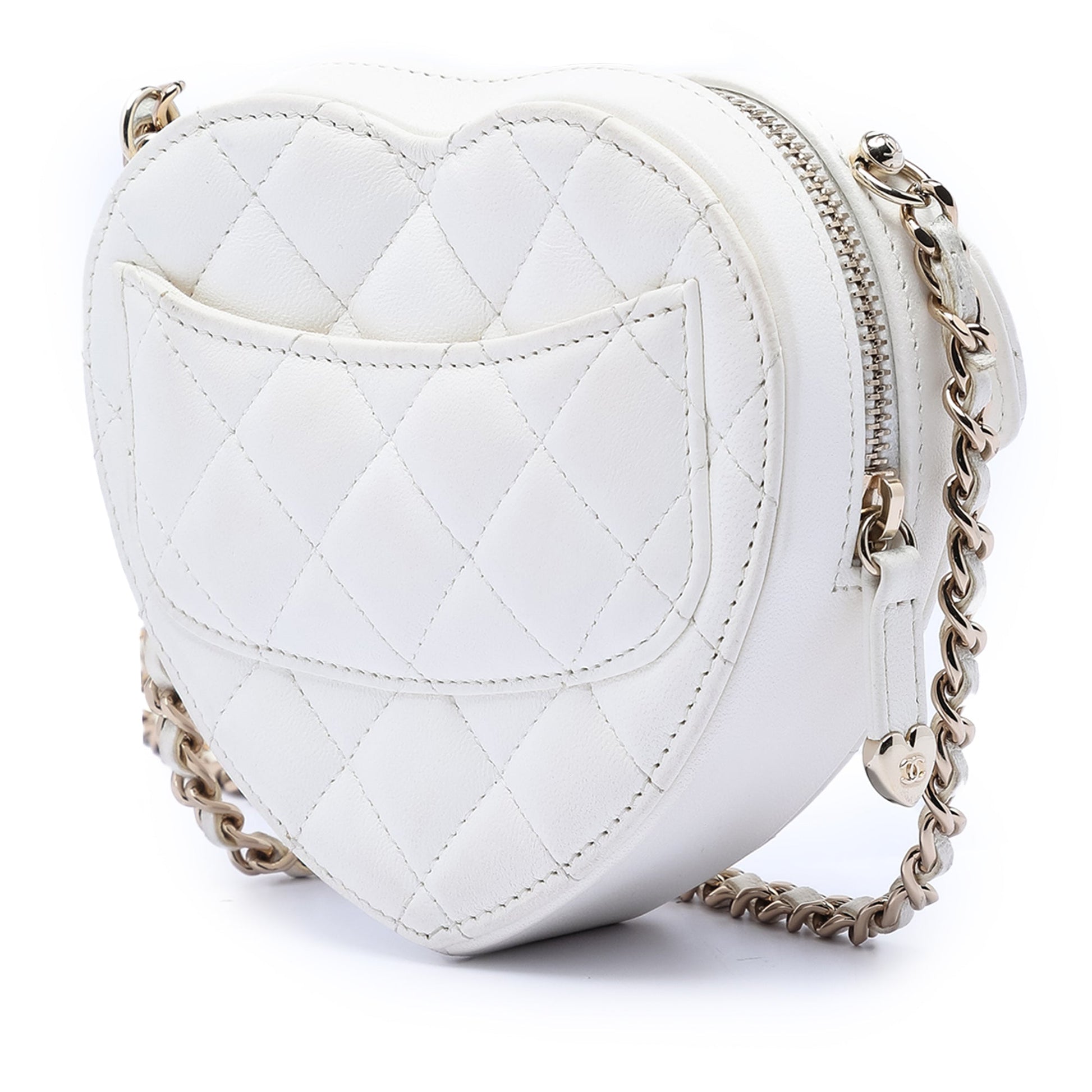 Chanel Mini Lambskin CC in Love Heart Crossbody