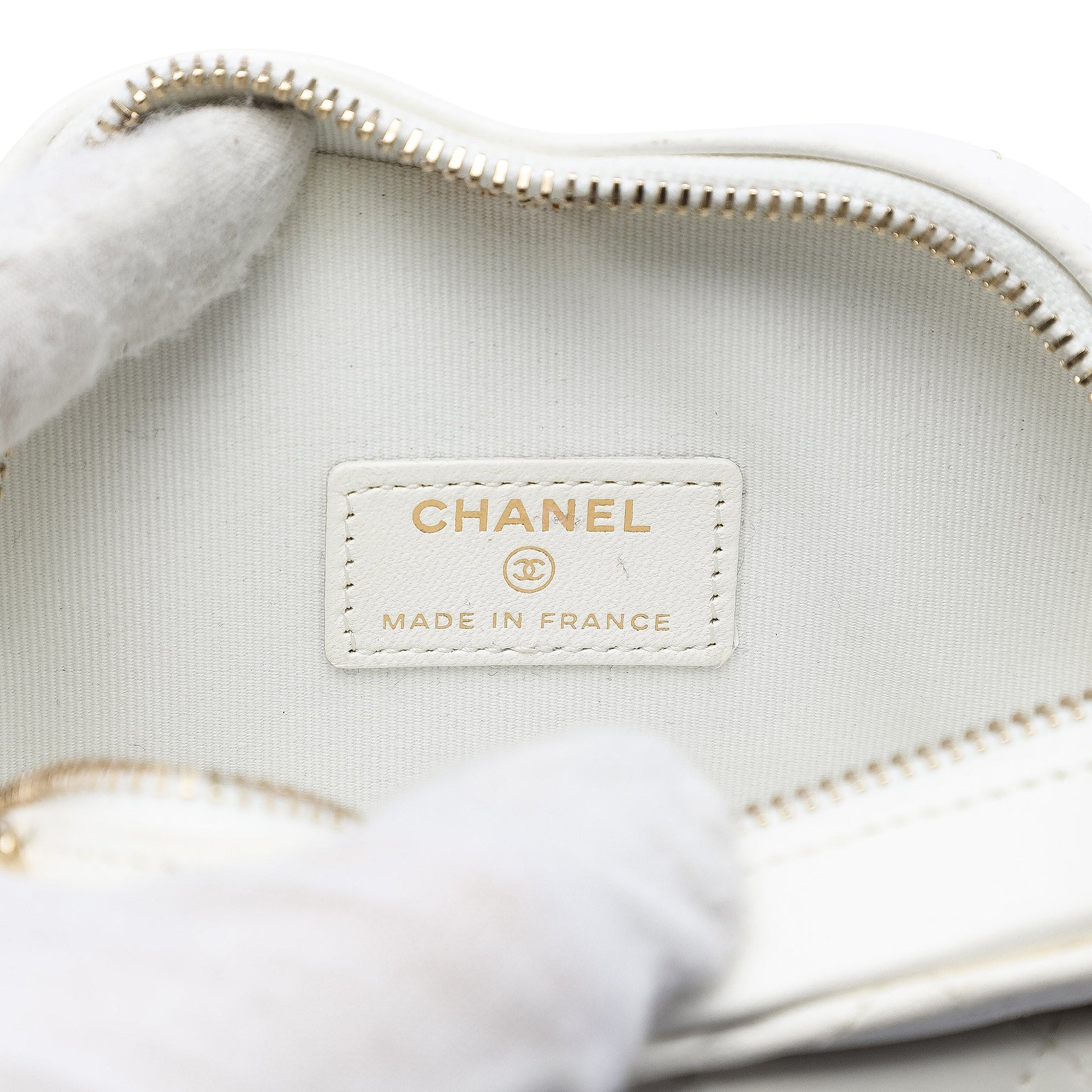 Chanel Mini Lambskin CC in Love Heart Crossbody