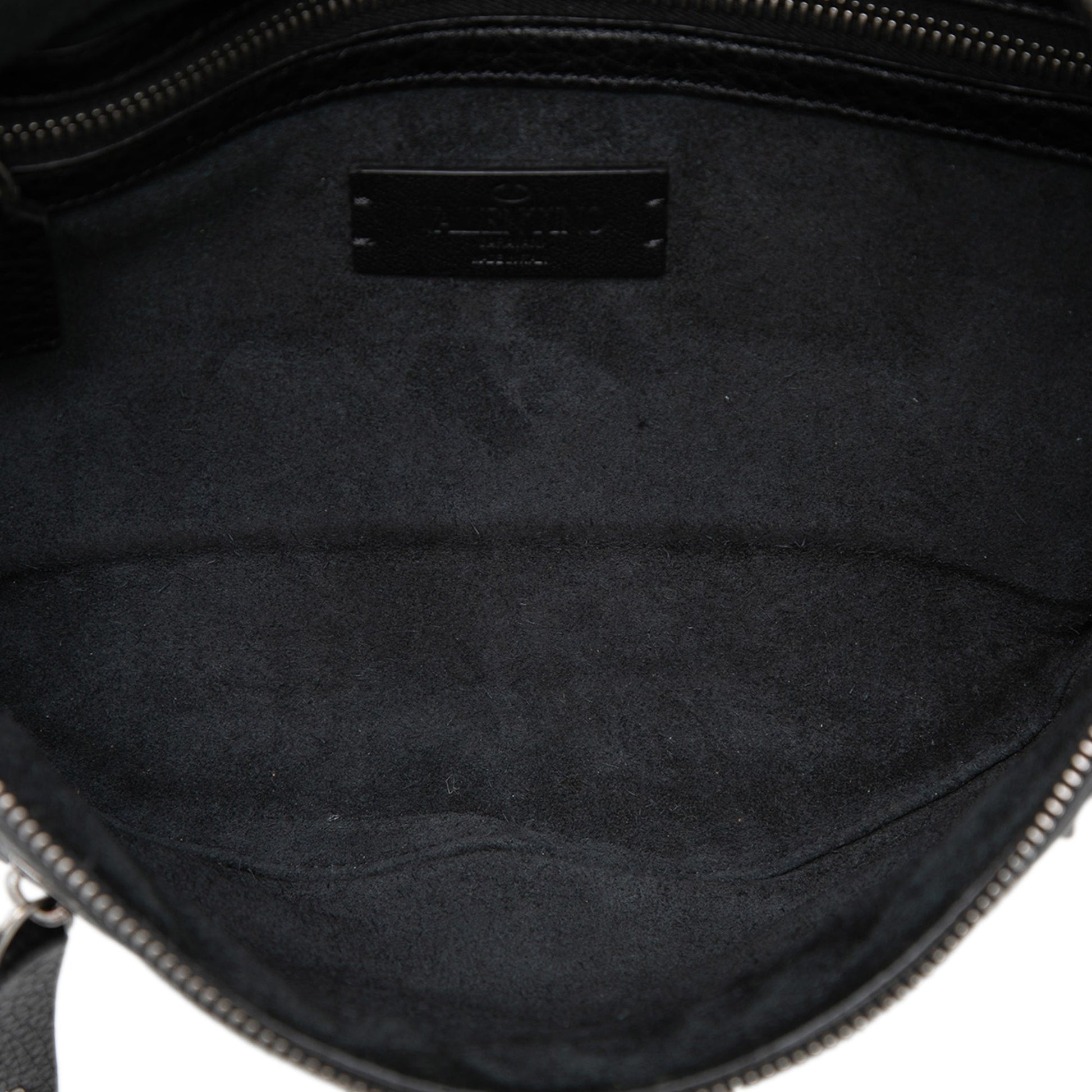 Valentino Pebbled Calfskin Rockstud Belt Bag