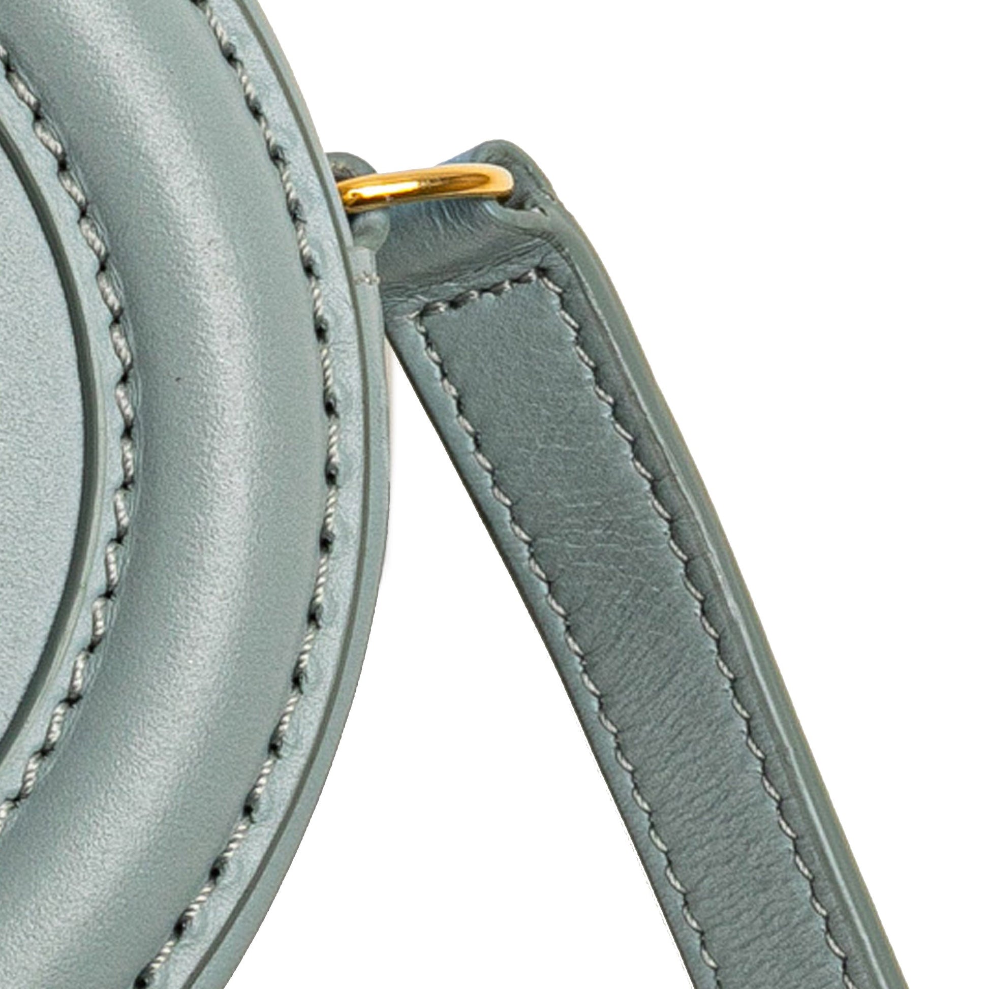 Celine Small Calfskin Cuir Triomphe Oval Crossbody