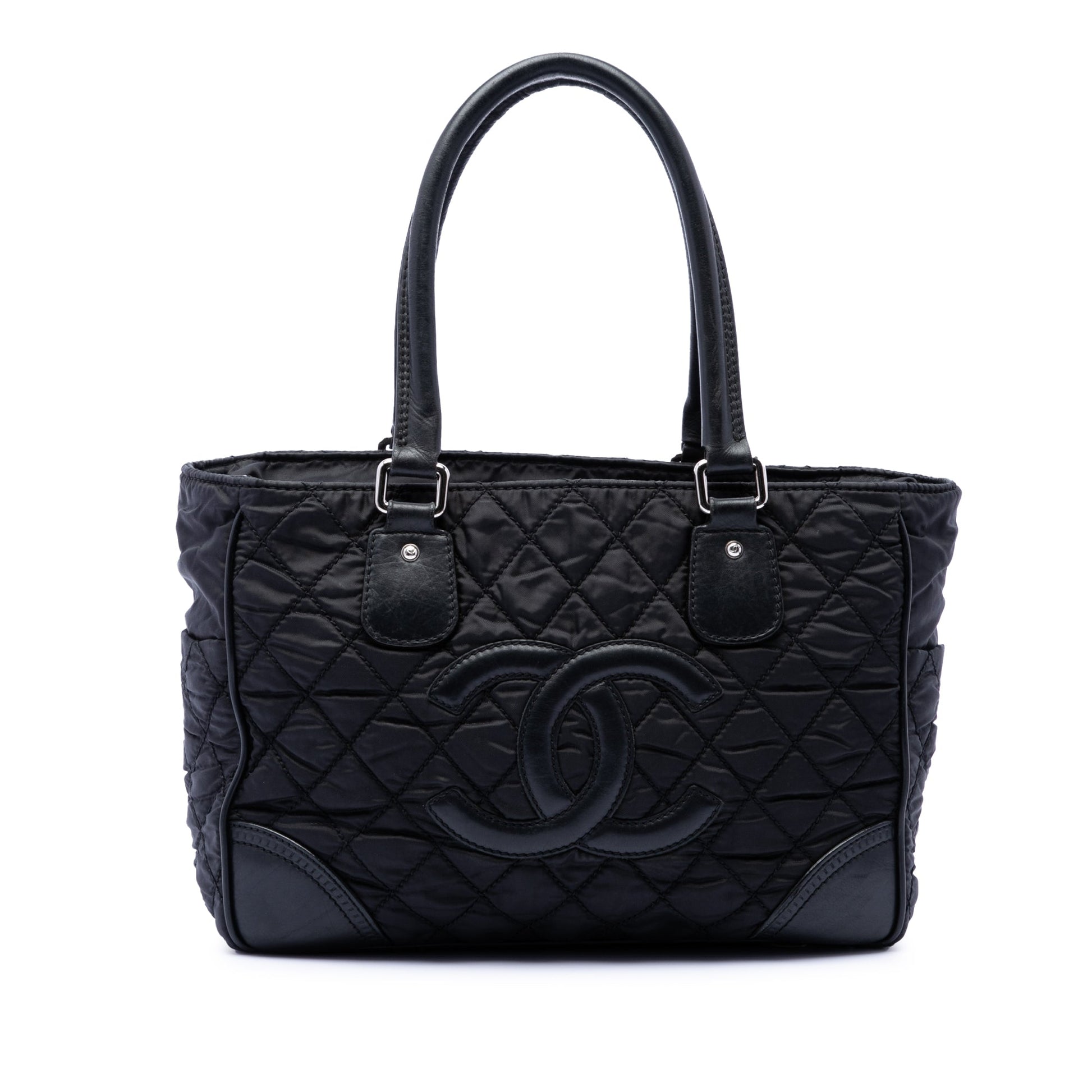 Chanel Paris New York Quilted Nylon Tote
