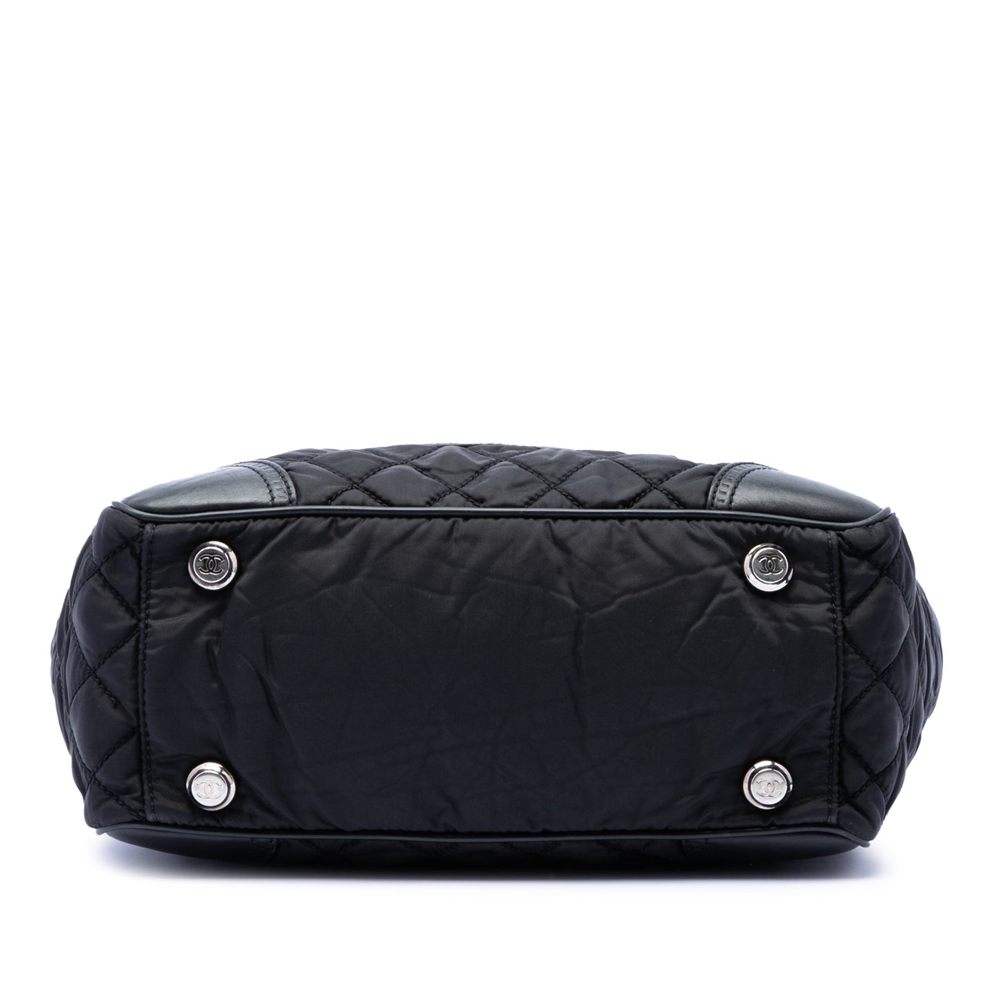 Chanel Paris New York Quilted Nylon Tote