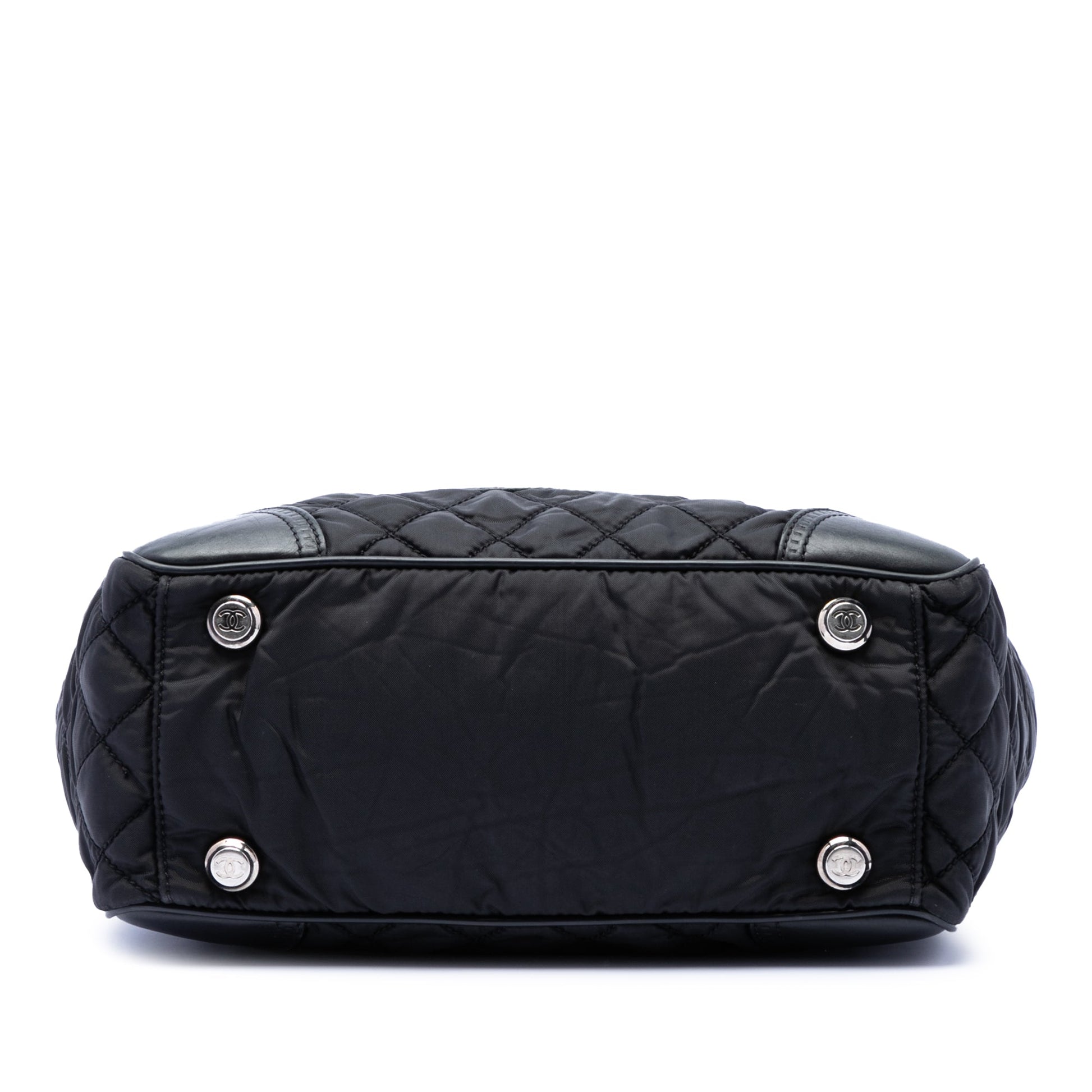 Chanel Paris New York Quilted Nylon Tote