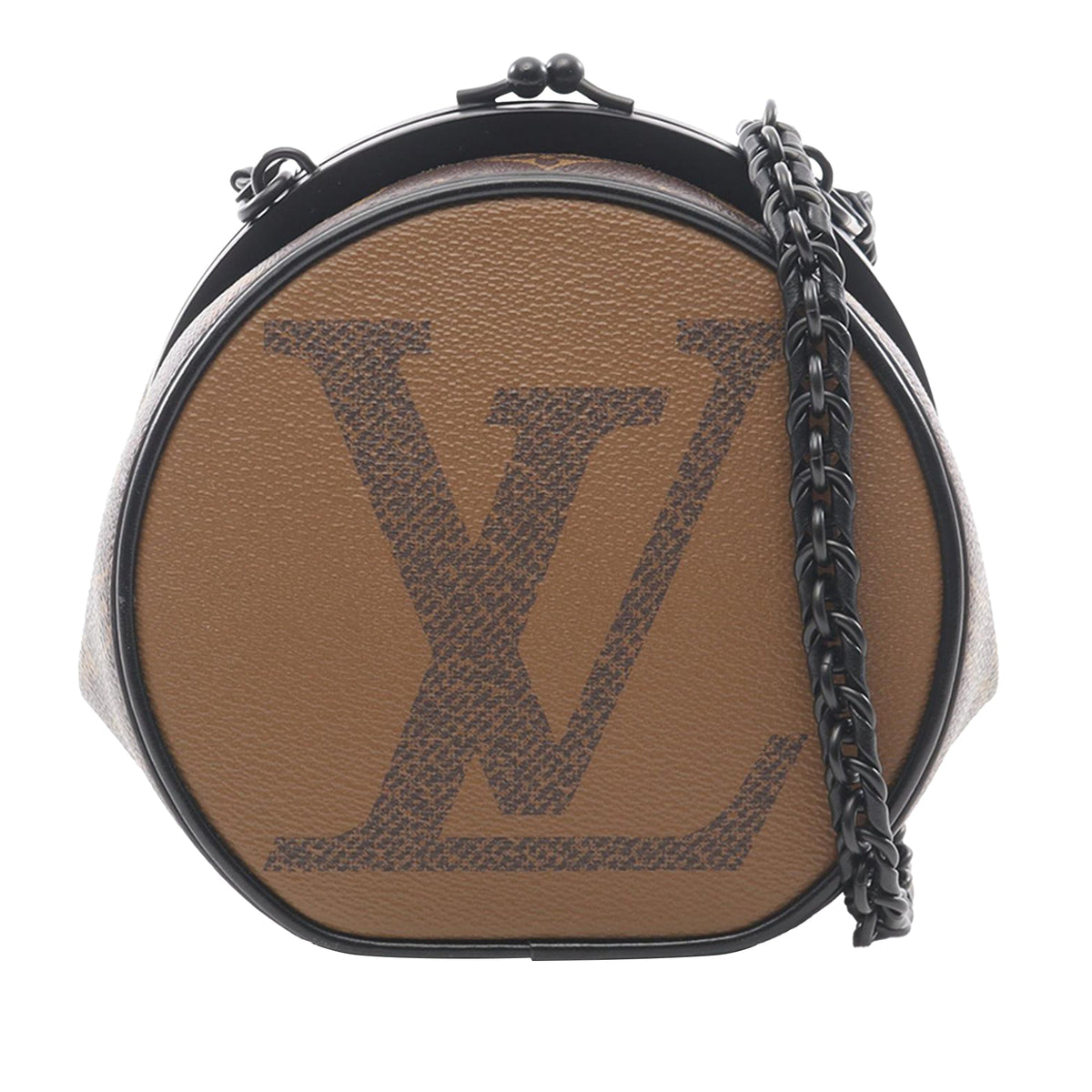 Louis Vuitton Monogram Reverse Boursicot Chain Bag