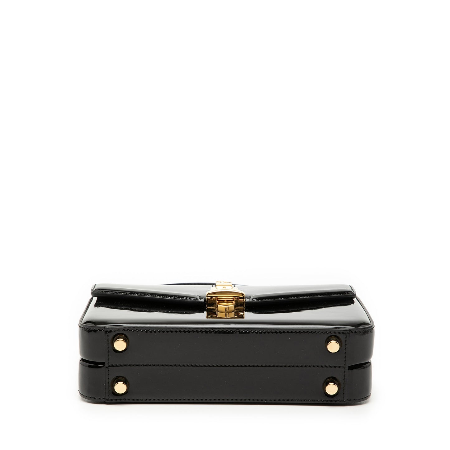 Gucci Mini Patent Sylvie 1969 Top Handle Bag