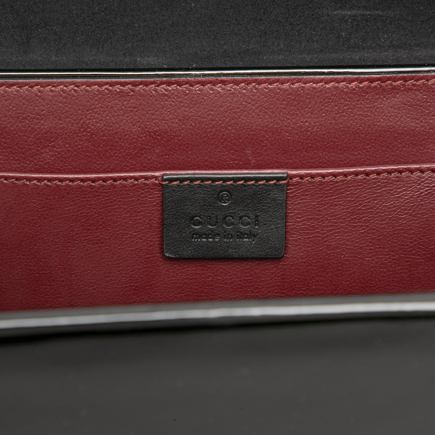 Gucci Mini Patent Sylvie 1969 Top Handle Bag