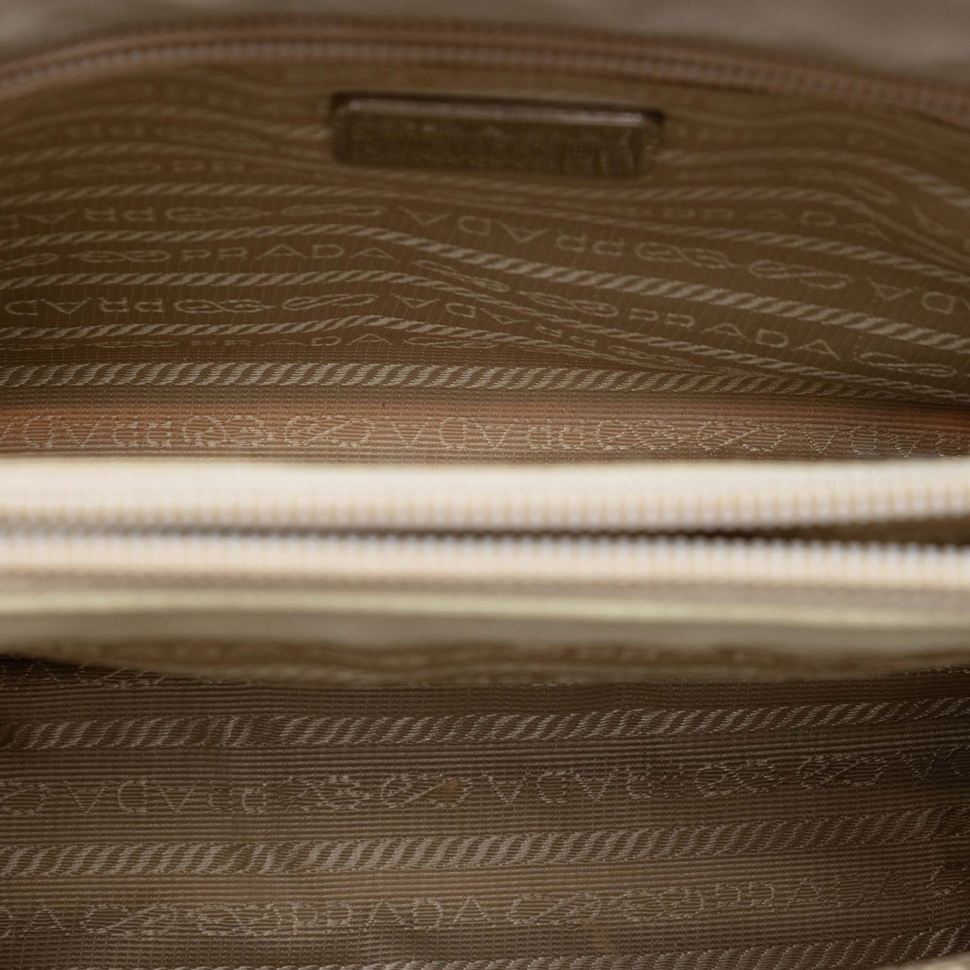 Prada Tessuto Chain Shoulder Bag
