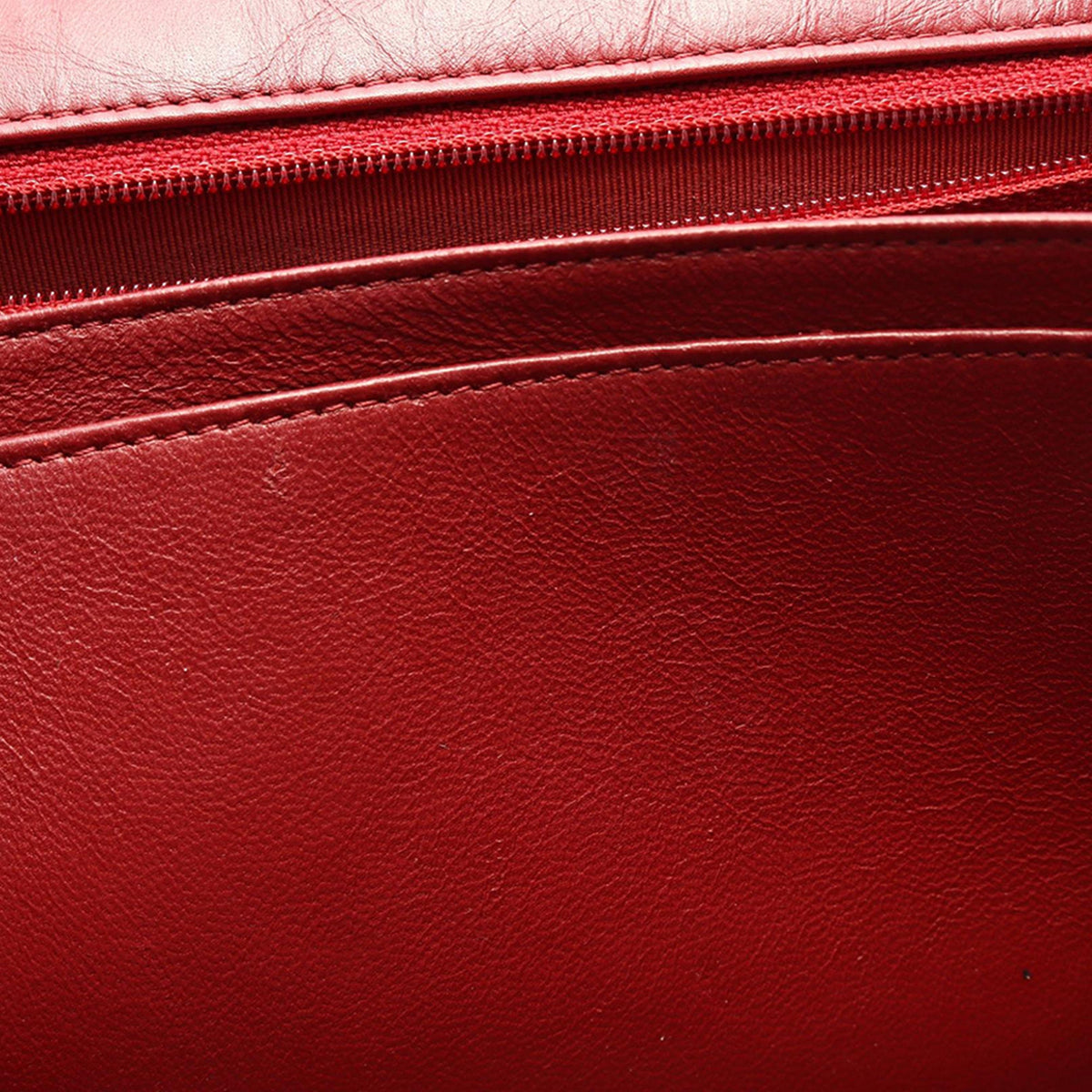 Chanel Quilted Aged Calfskin Reissue 2.55 Double Flap 227 — Red
