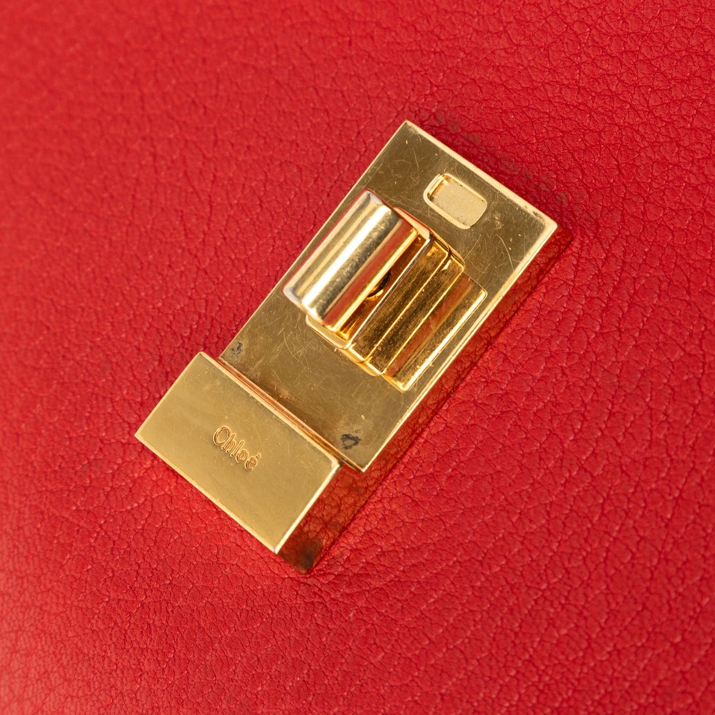 Chloé Small Leather Drew Crossbody