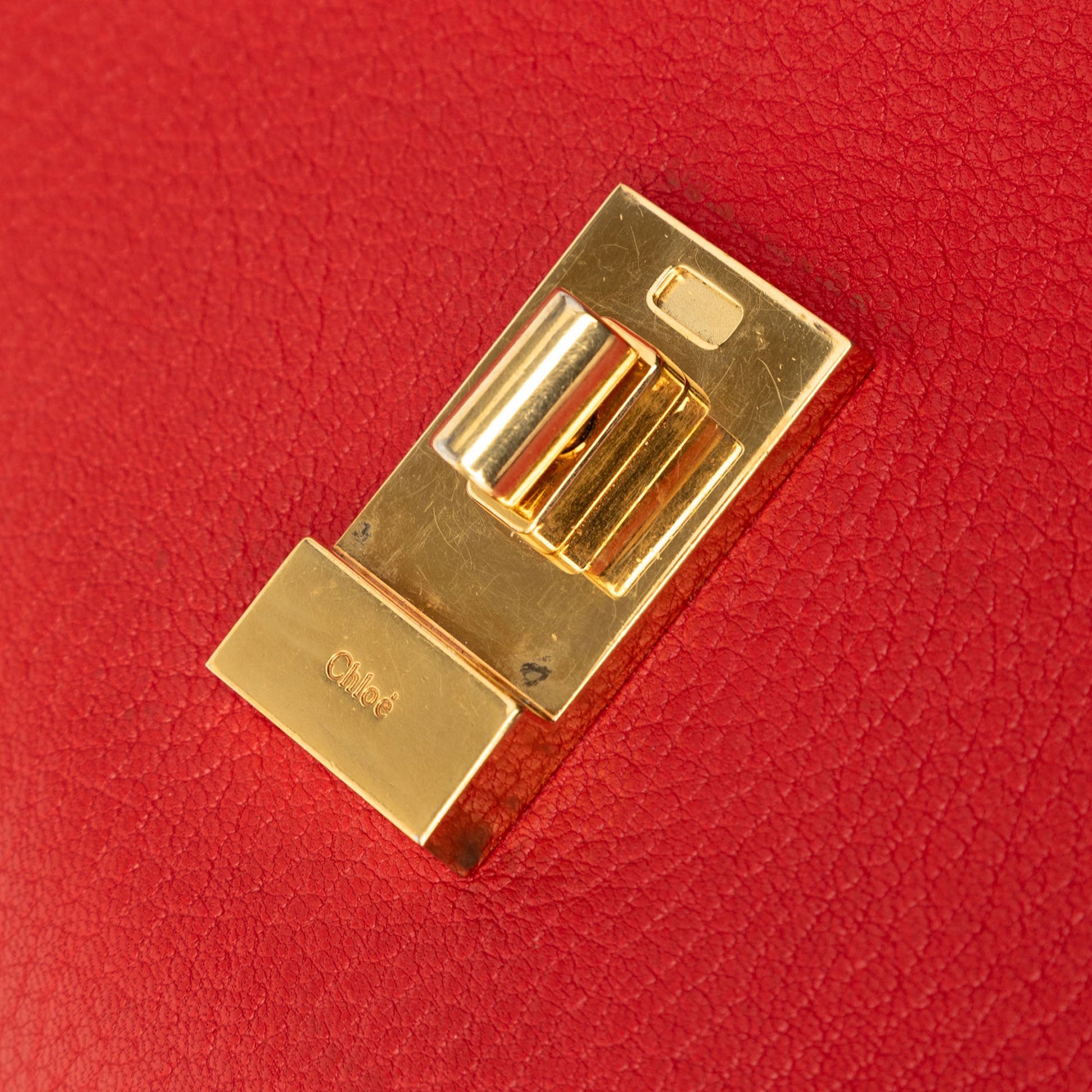 Chloé Small Leather Drew Crossbody