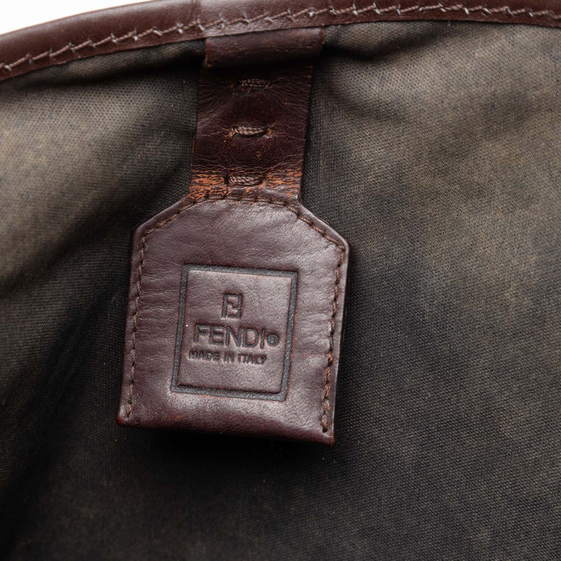 Fendi Zucca Canvas Tote