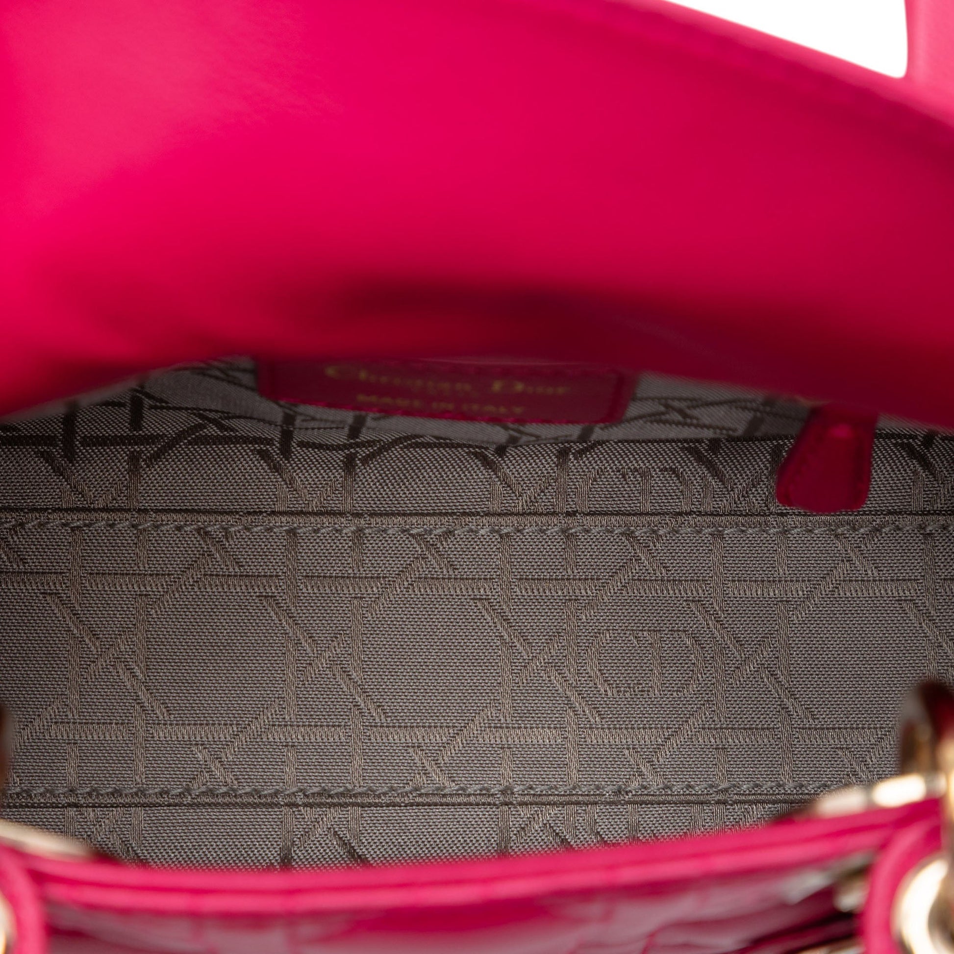 Dior Mini Lambskin Cannage Lady Dior