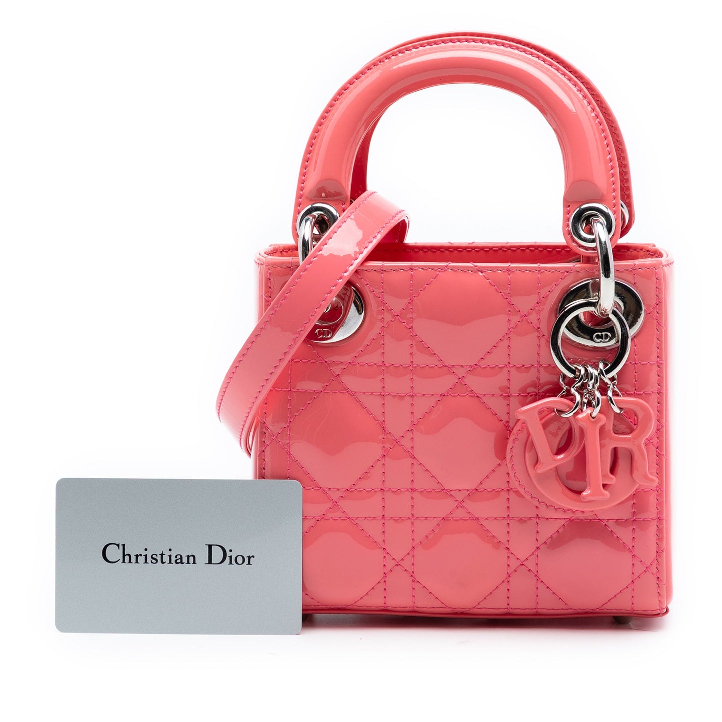 Dior Micro Patent Cannage Lady Dior