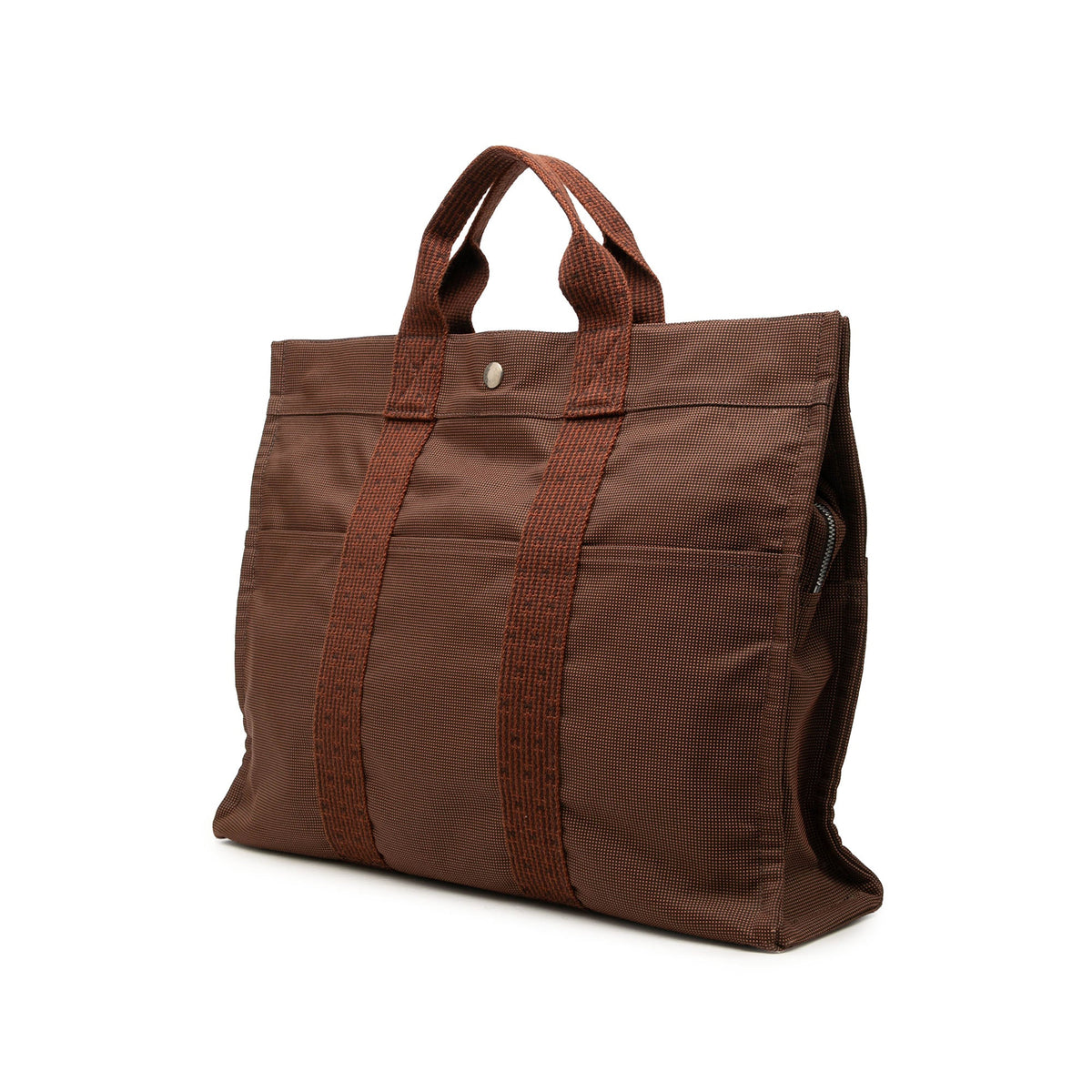Hermès Canvas Herline MM — Brown