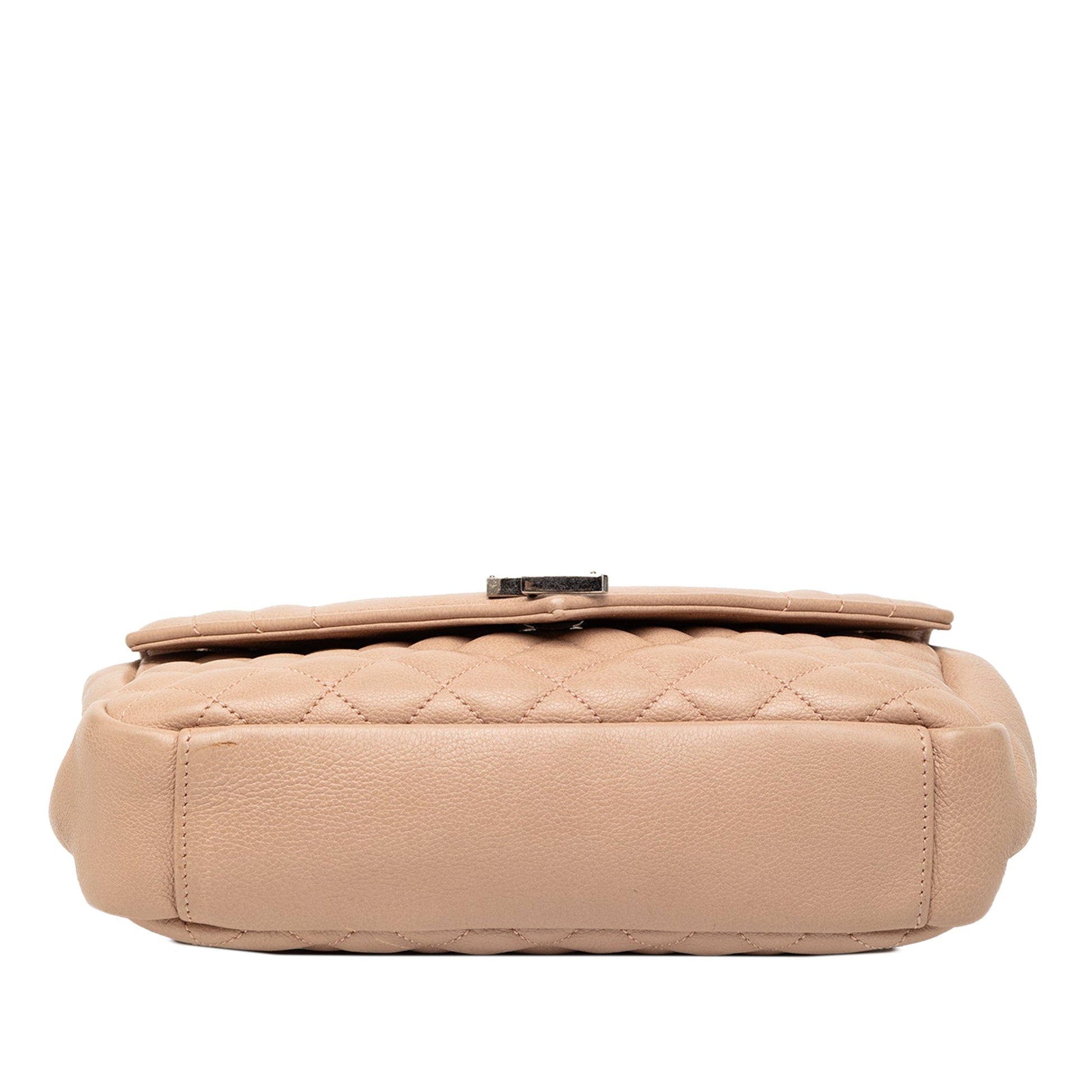 Saint Laurent Medium Sheepskin Triquilt Monogram College Bag