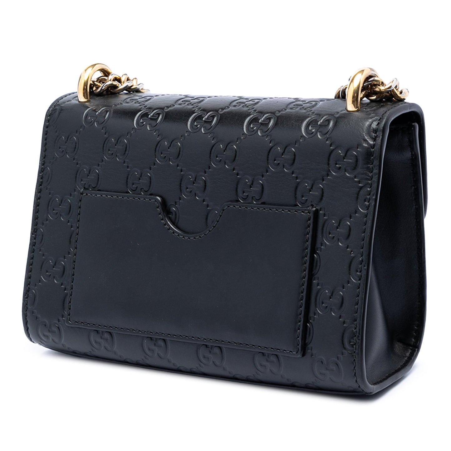 Gucci Small Guccissima Padlock Crossbody