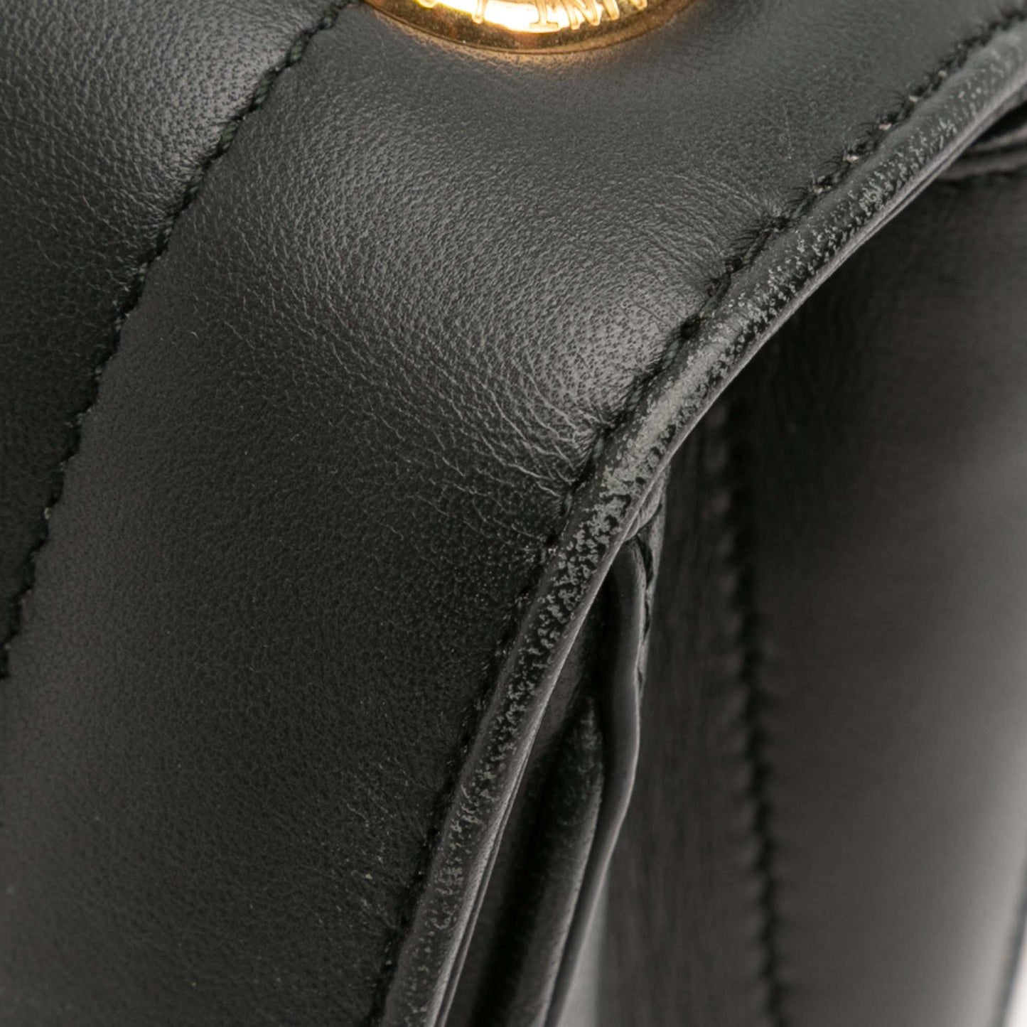 Saint Laurent Small Lambskin Monogram Vicky Chain Bag