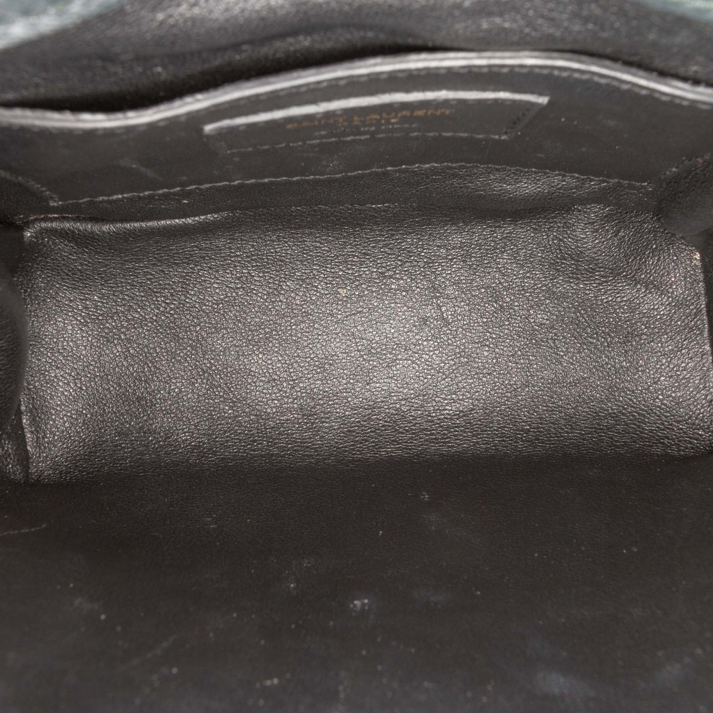Saint Laurent Small Lambskin Monogram Vicky Chain Bag