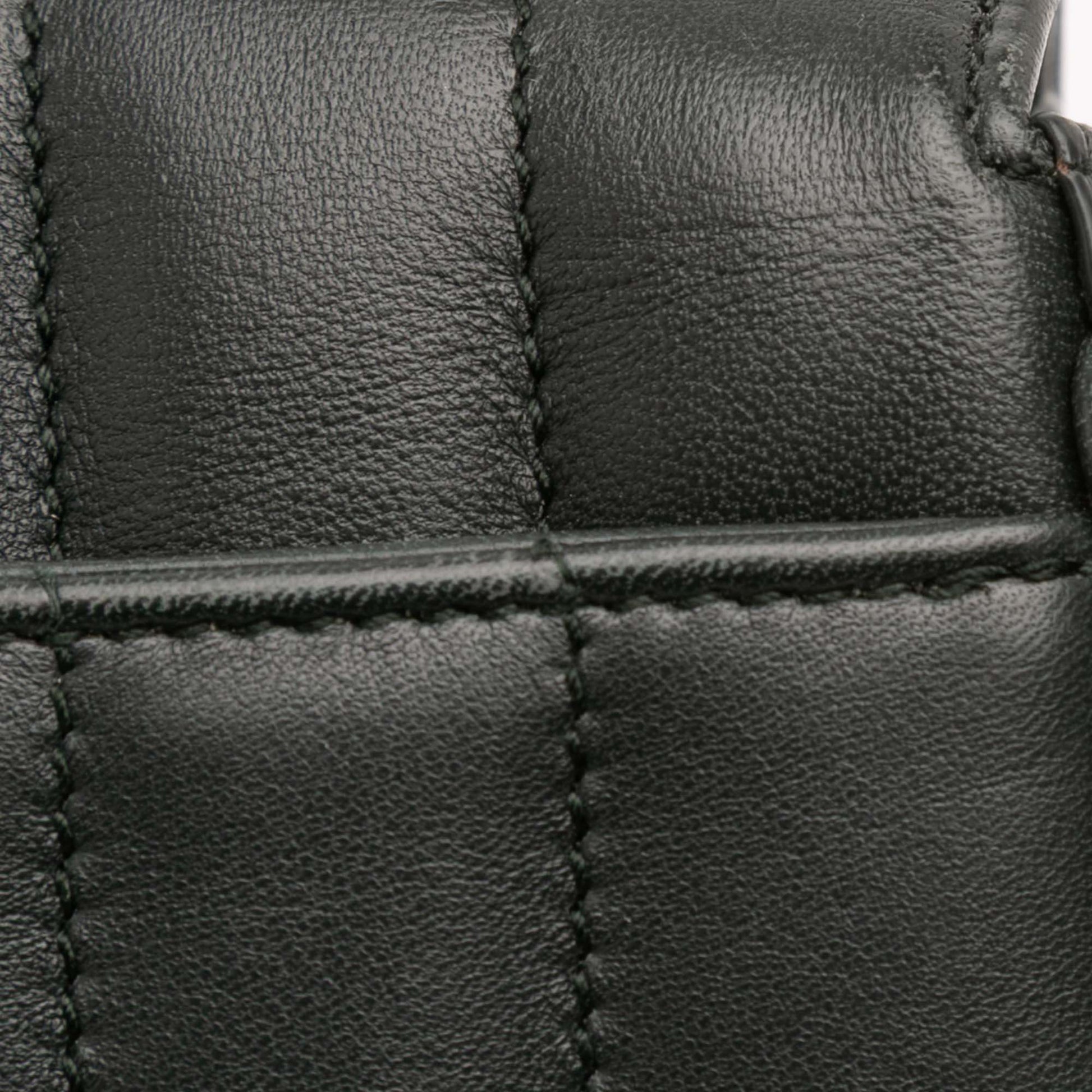 Saint Laurent Small Lambskin Monogram Vicky Chain Bag