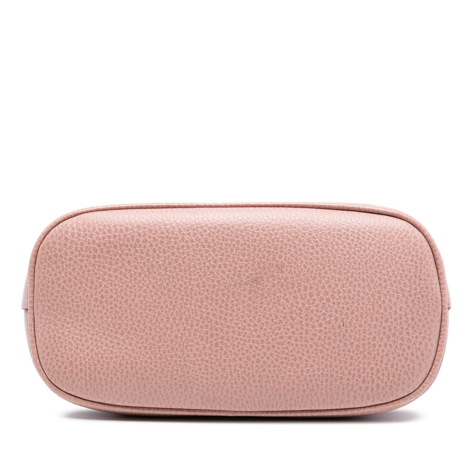 Gucci Mini Leather GG Charm Dome Satchel