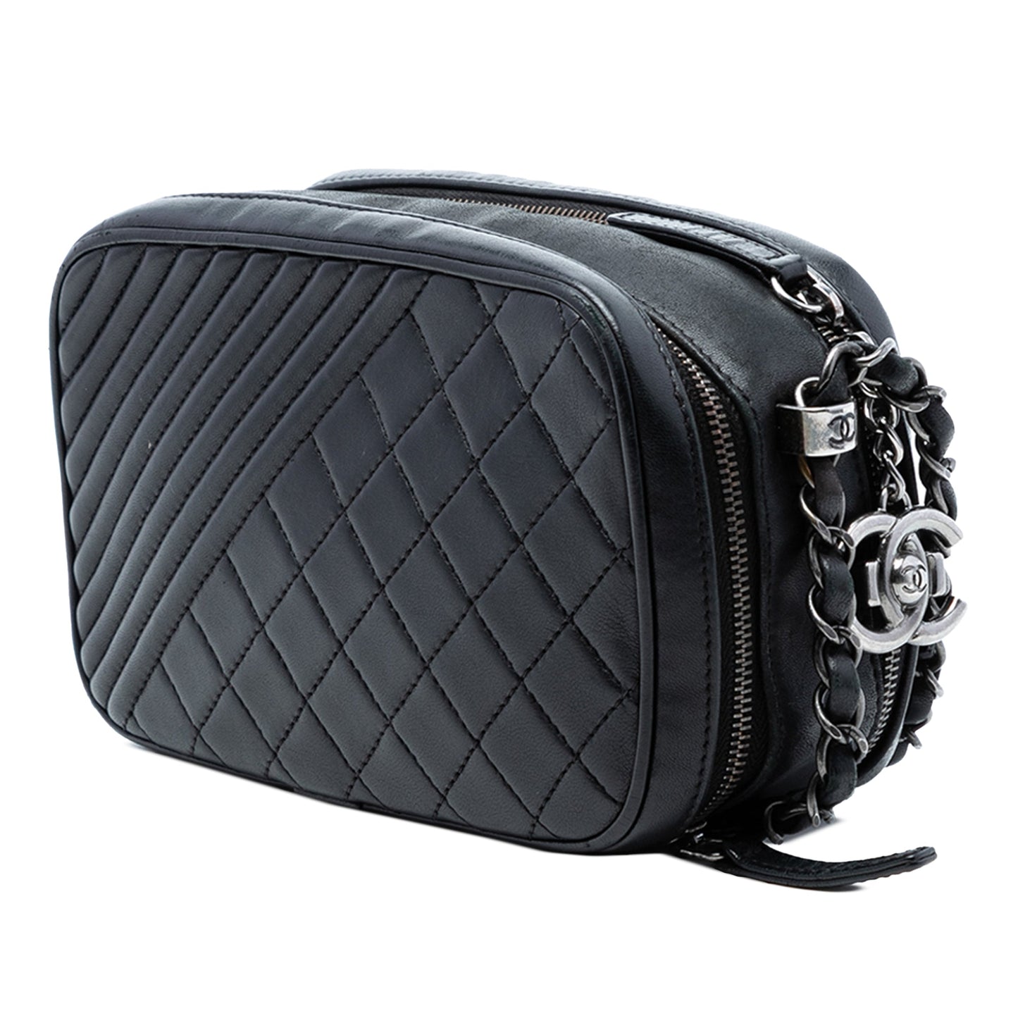 Chanel Mini Quilted Lambskin Coco Boy Camera Bag
