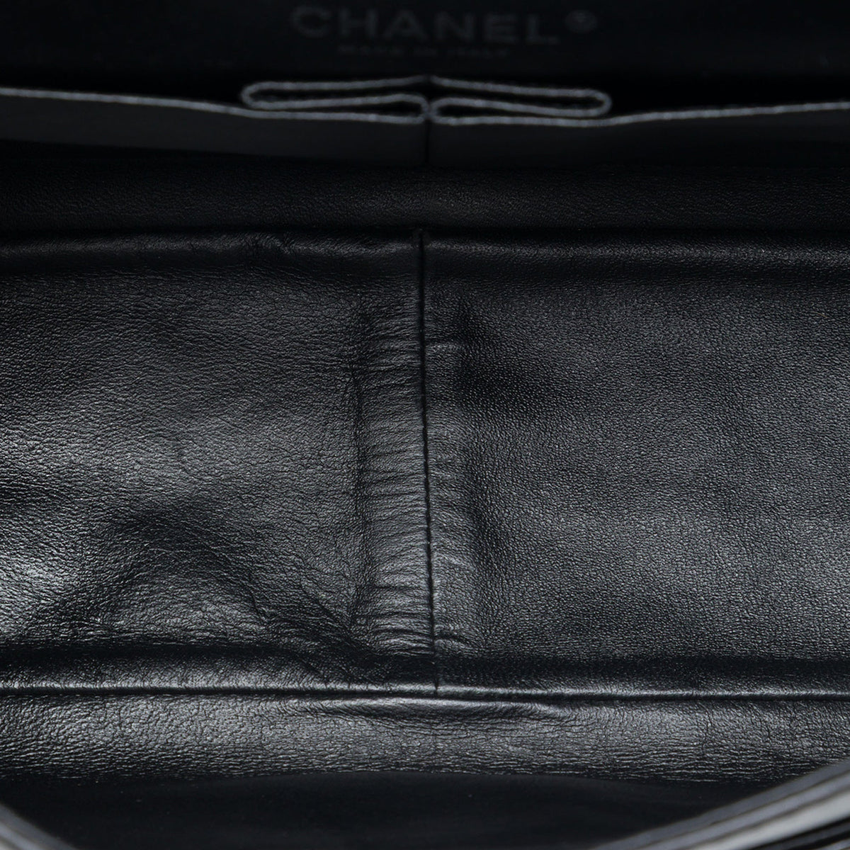 Chanel Quilted Crinkled Patent Reissue 2.55 Double Flap 227