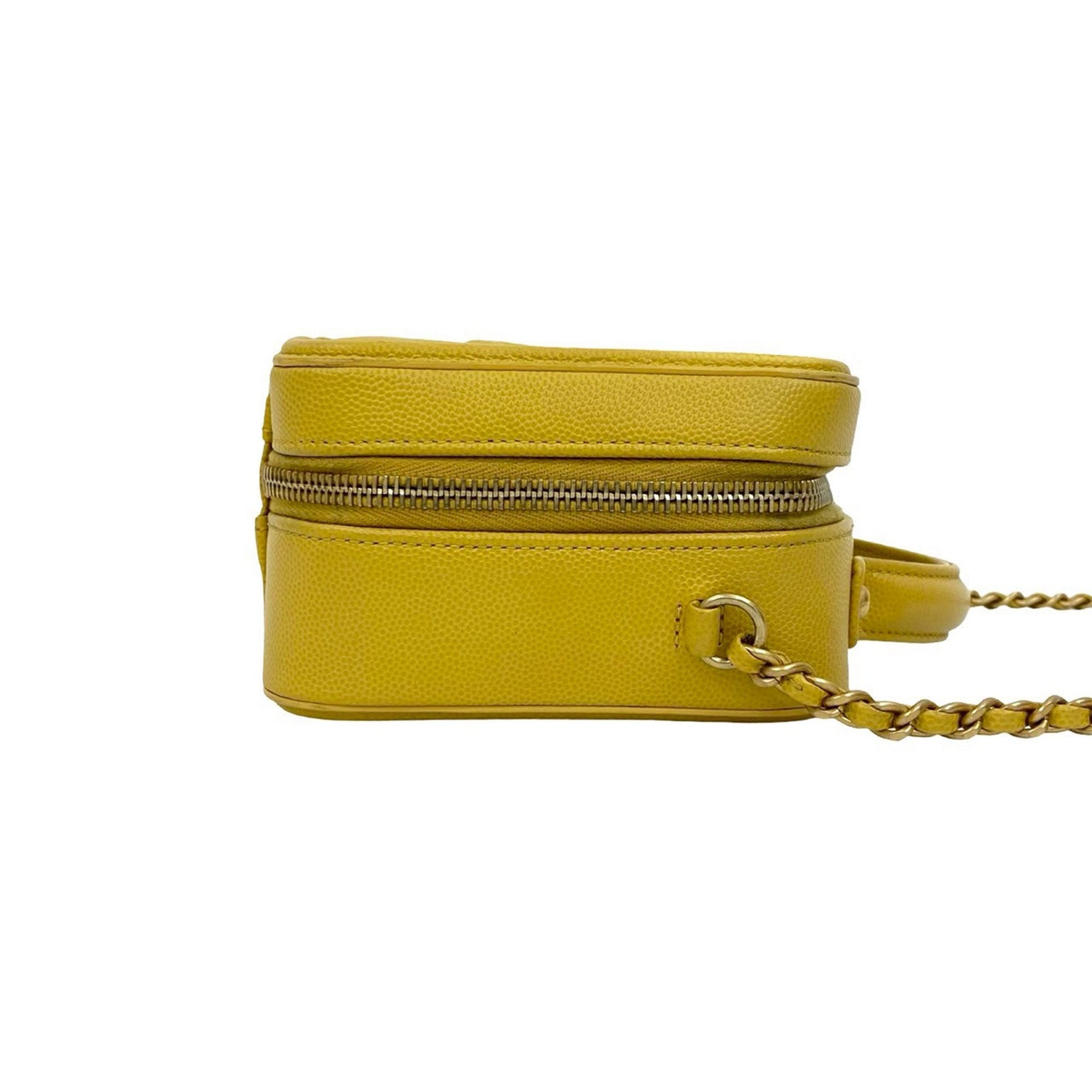 Chanel Small Caviar CC Filigree Vanity Bag