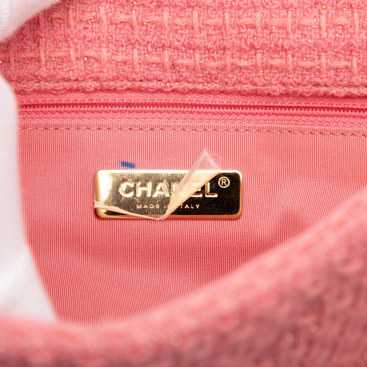 Chanel Maxi Tweed 19 Flap