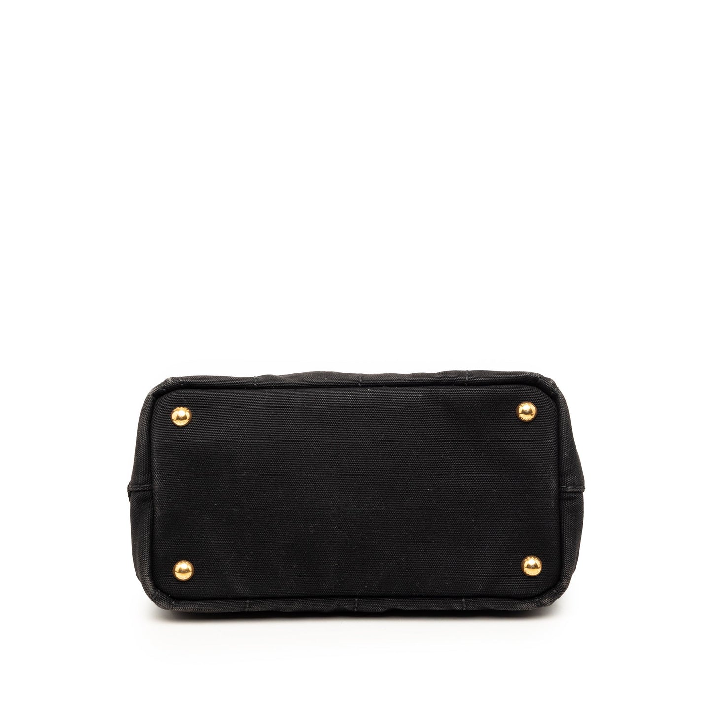 Prada Small Canvas Canapa Logo Satchel