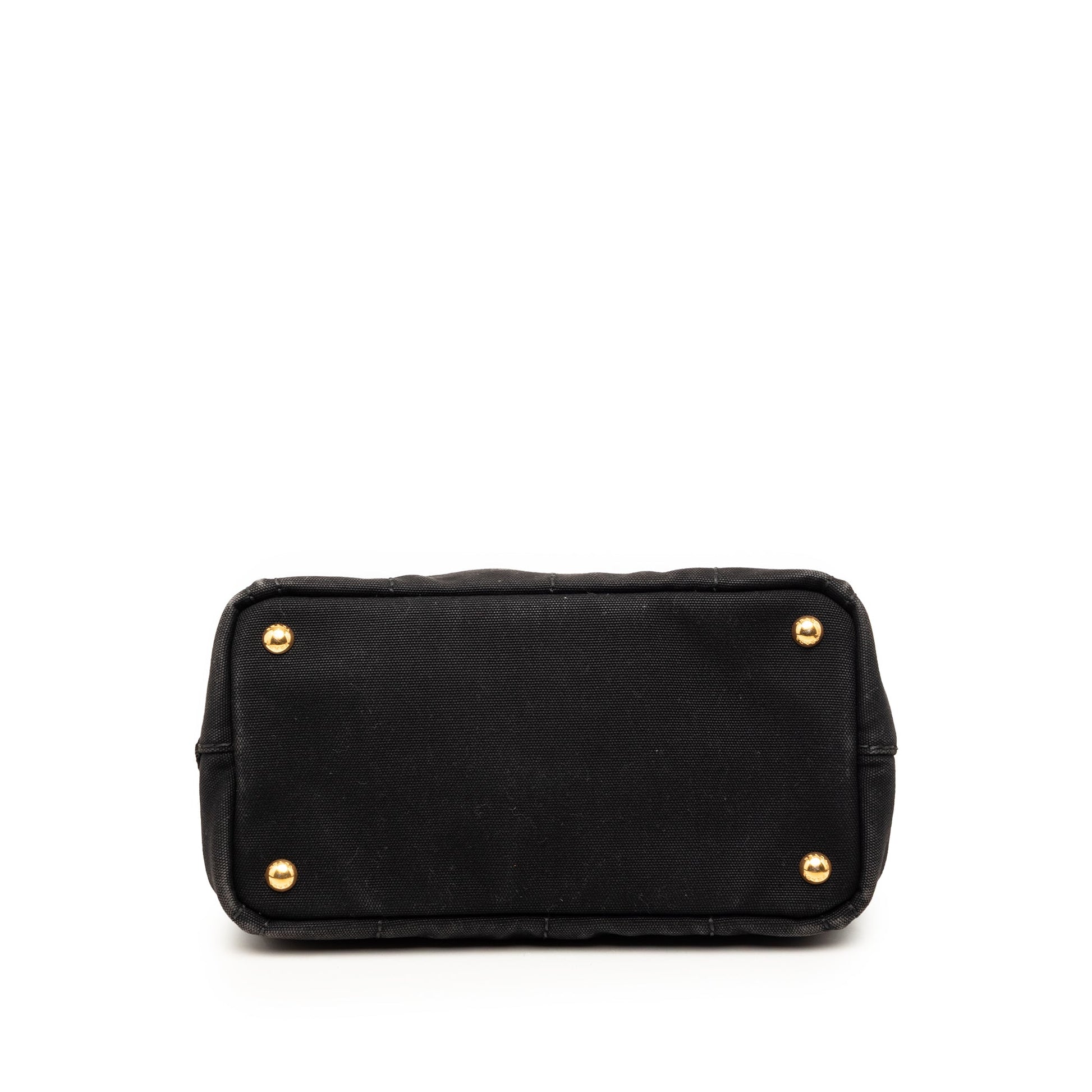 Prada Small Canvas Canapa Logo Satchel