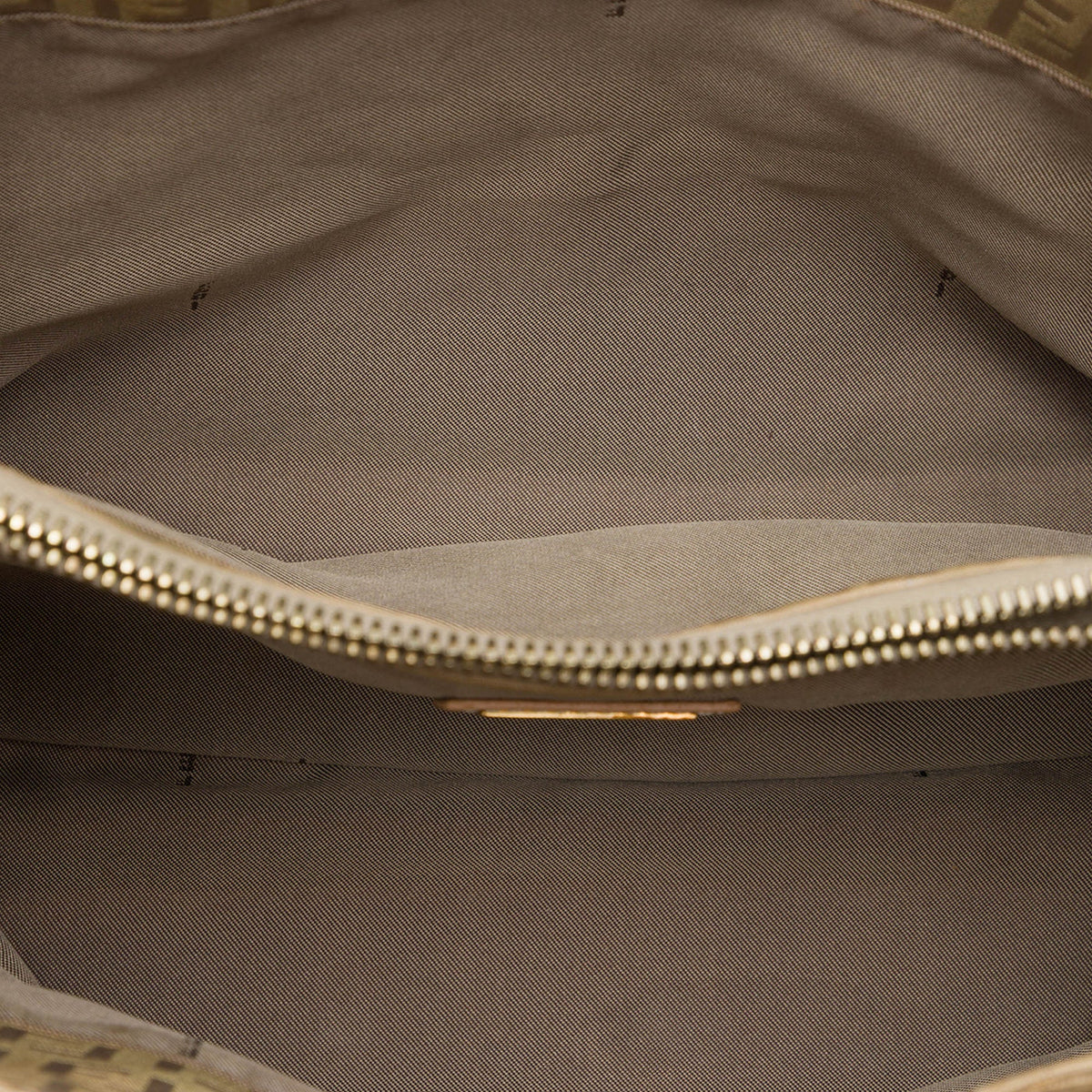 Fendi Zucchino Canvas Shopping Tote