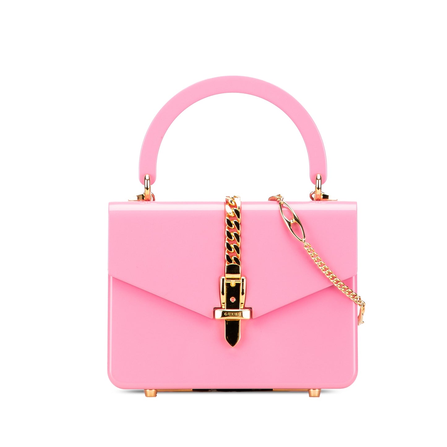 Gucci Mini Acrylic Sylvie 1969 Top Handle Bag