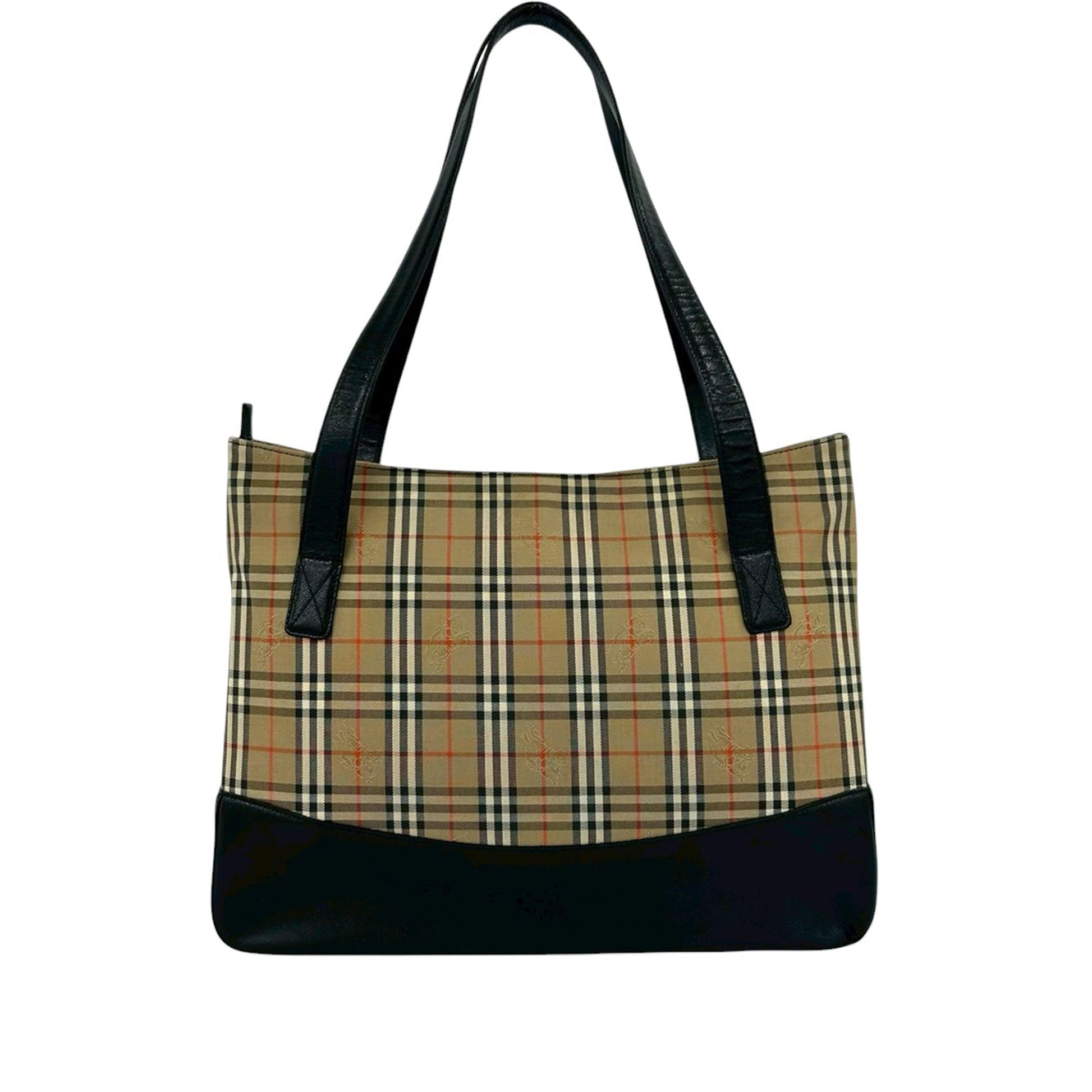 Burberry Haymarket Check Canvas Tote