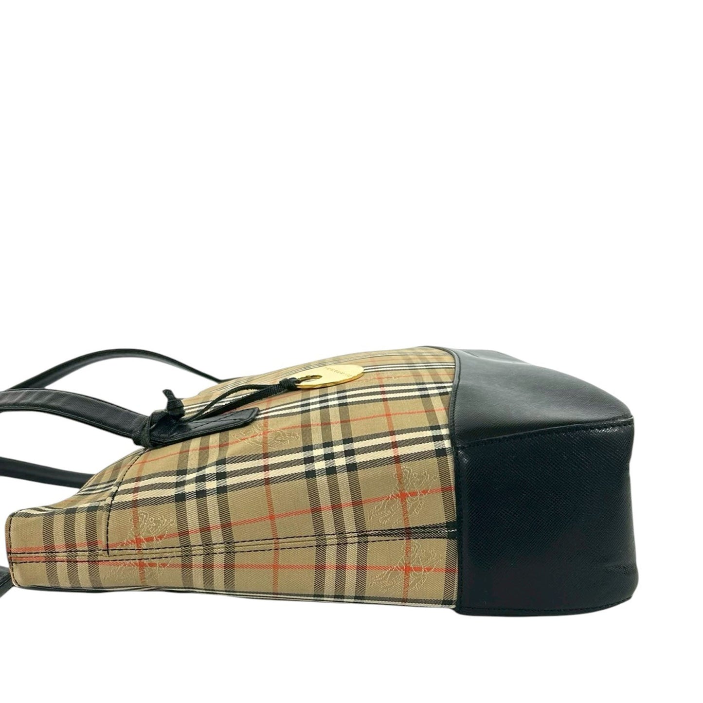 Burberry Haymarket Check Canvas Tote
