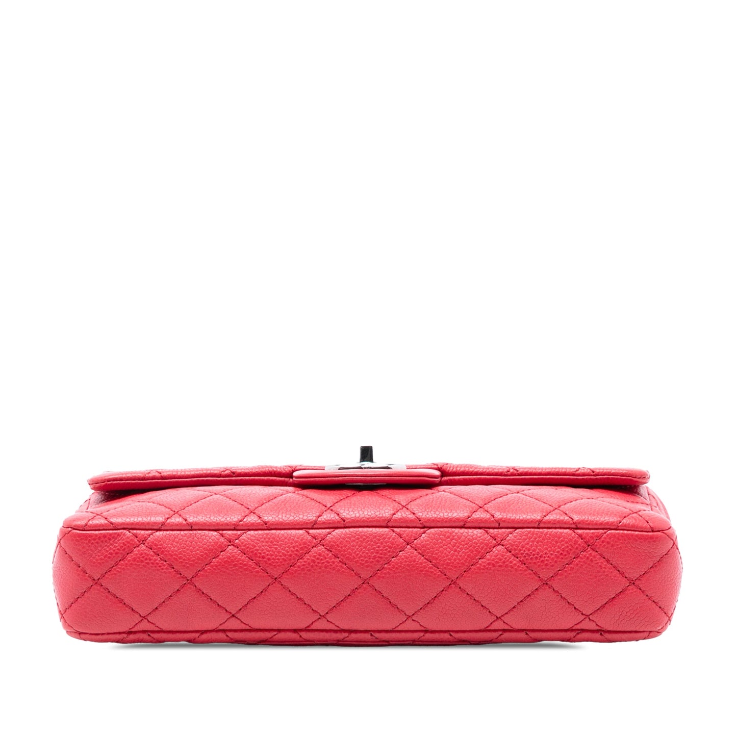 Chanel Classic Caviar East West Single Flap