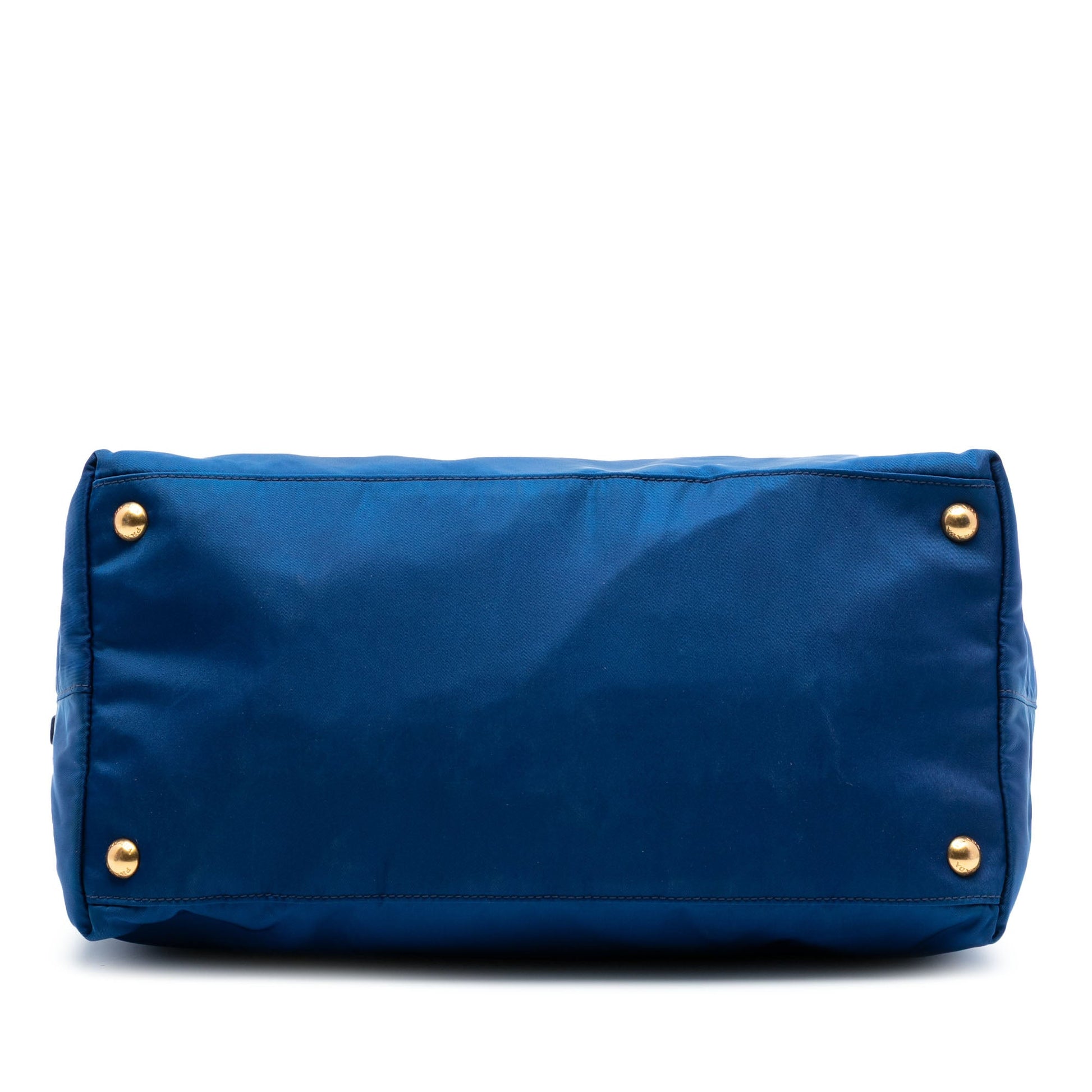 Prada Saffiano Trimmed Tessuto Satchel