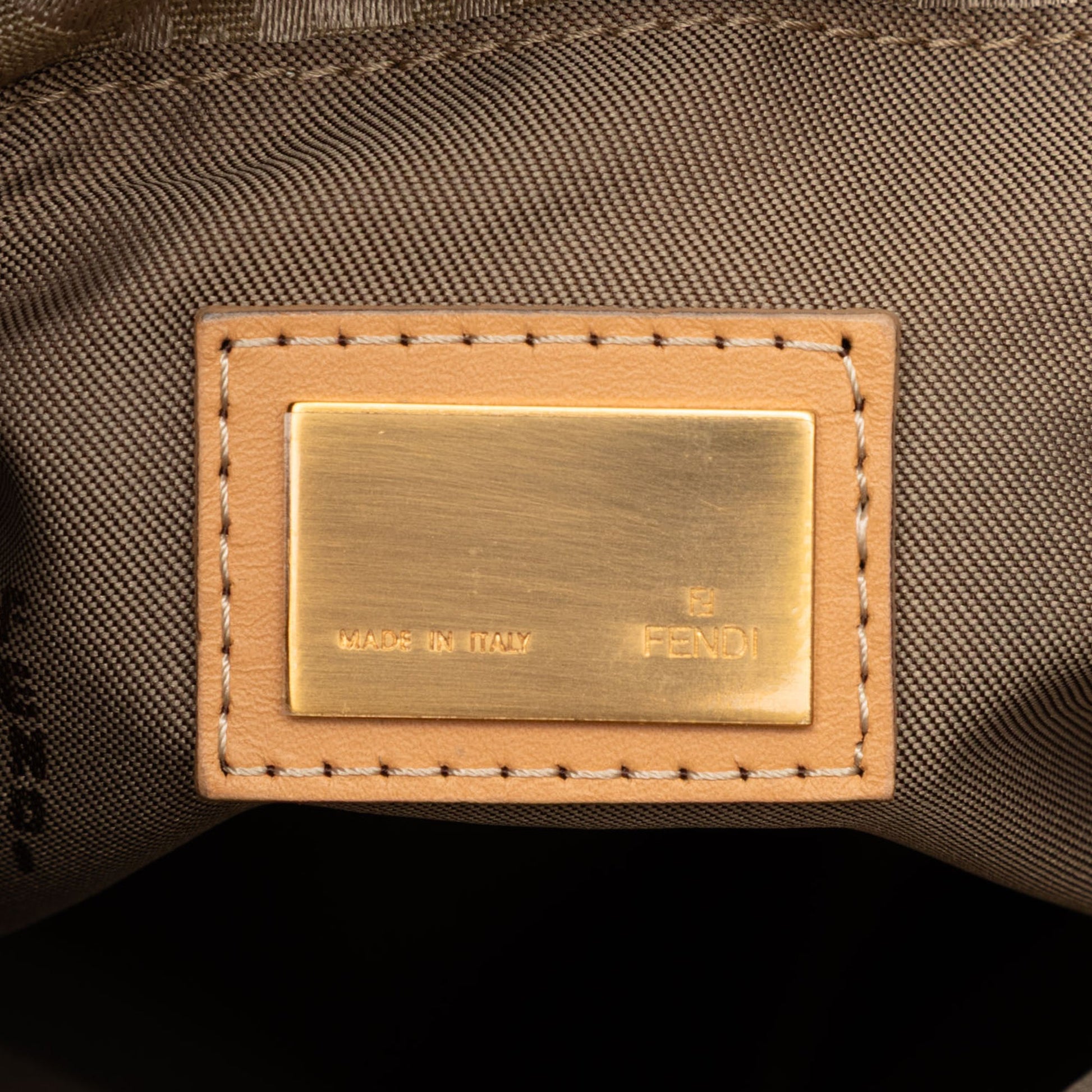 Fendi Zucchino Canvas Tote