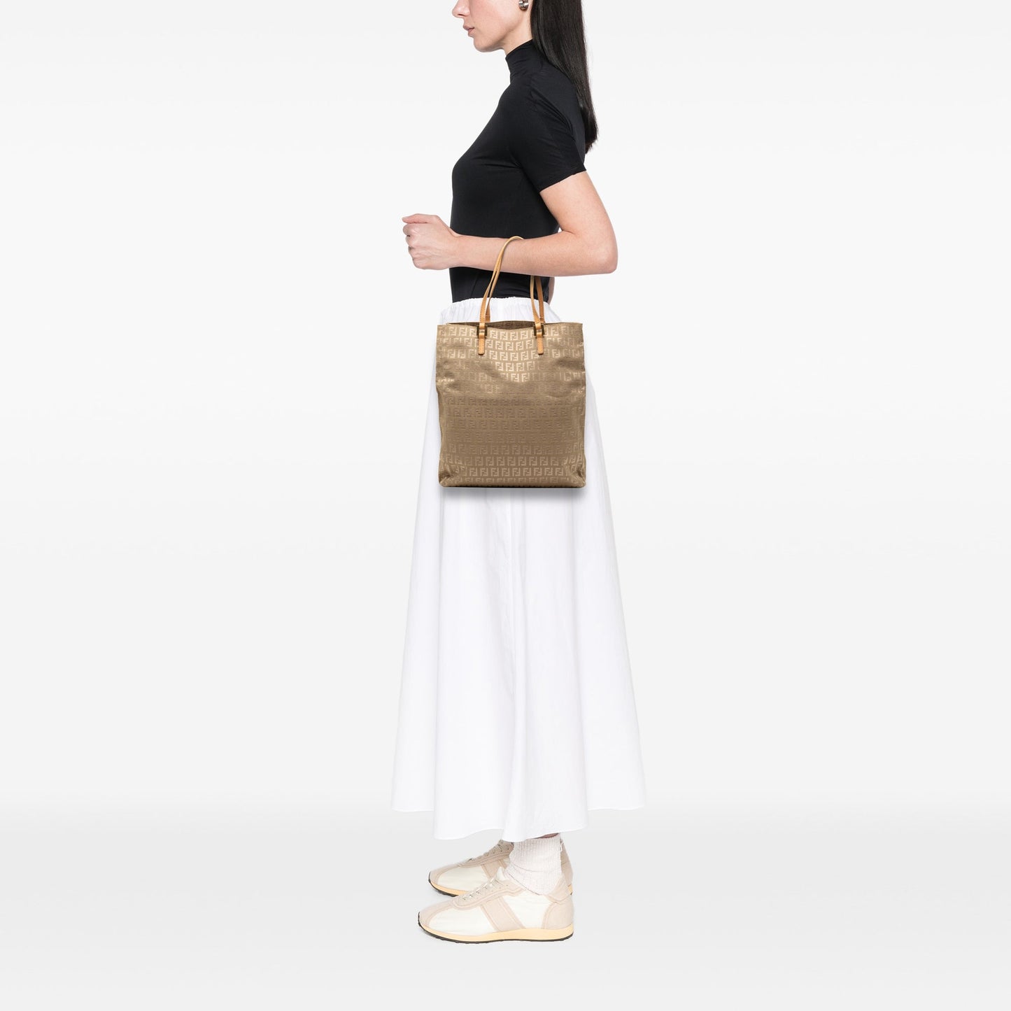 Fendi Zucchino Canvas Tote
