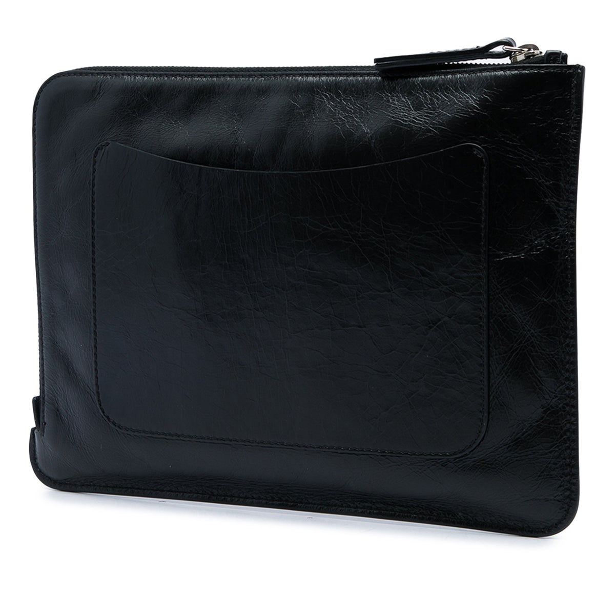 Chanel Distressed Calfskin Je Ne Suis Pas En Solde Clutch