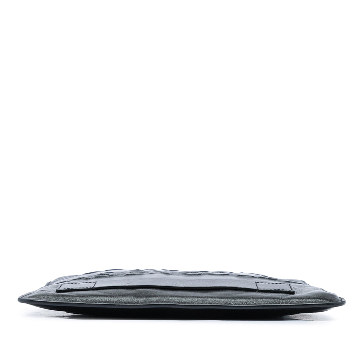 Chanel Distressed Calfskin Je Ne Suis Pas En Solde Clutch