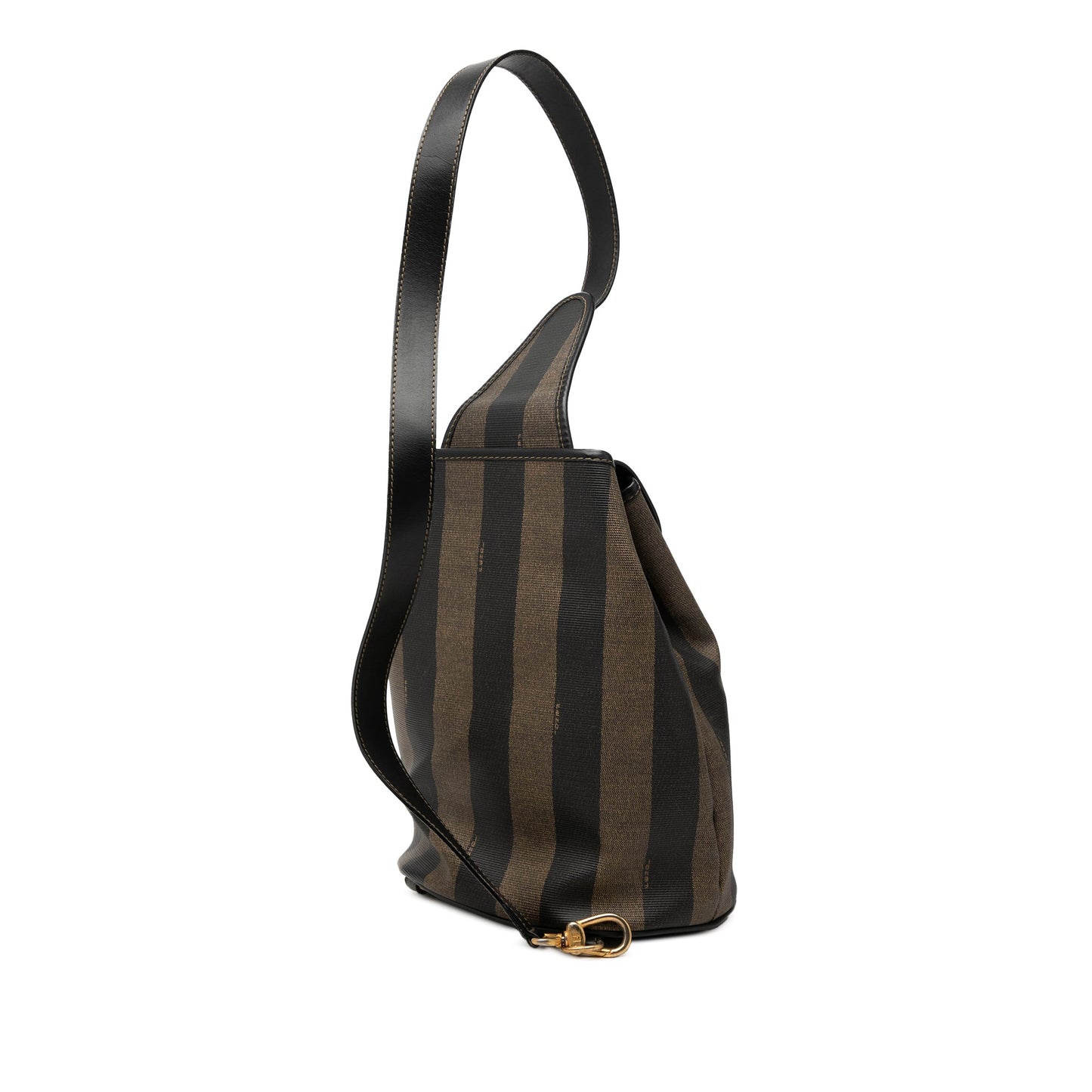 Fendi Pequin Coated Canvas Sling Bag