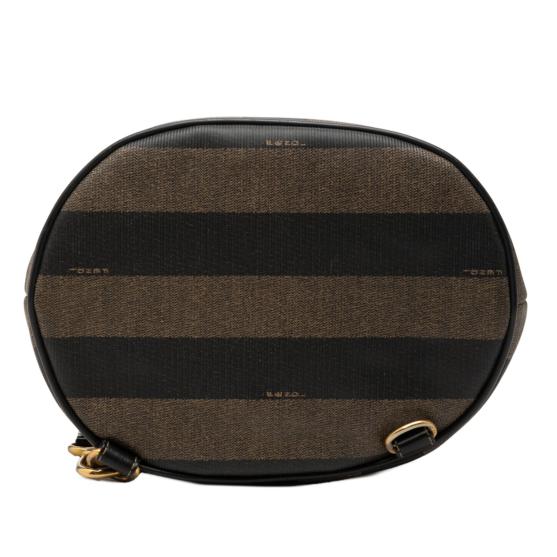 Fendi Pequin Coated Canvas Sling Bag