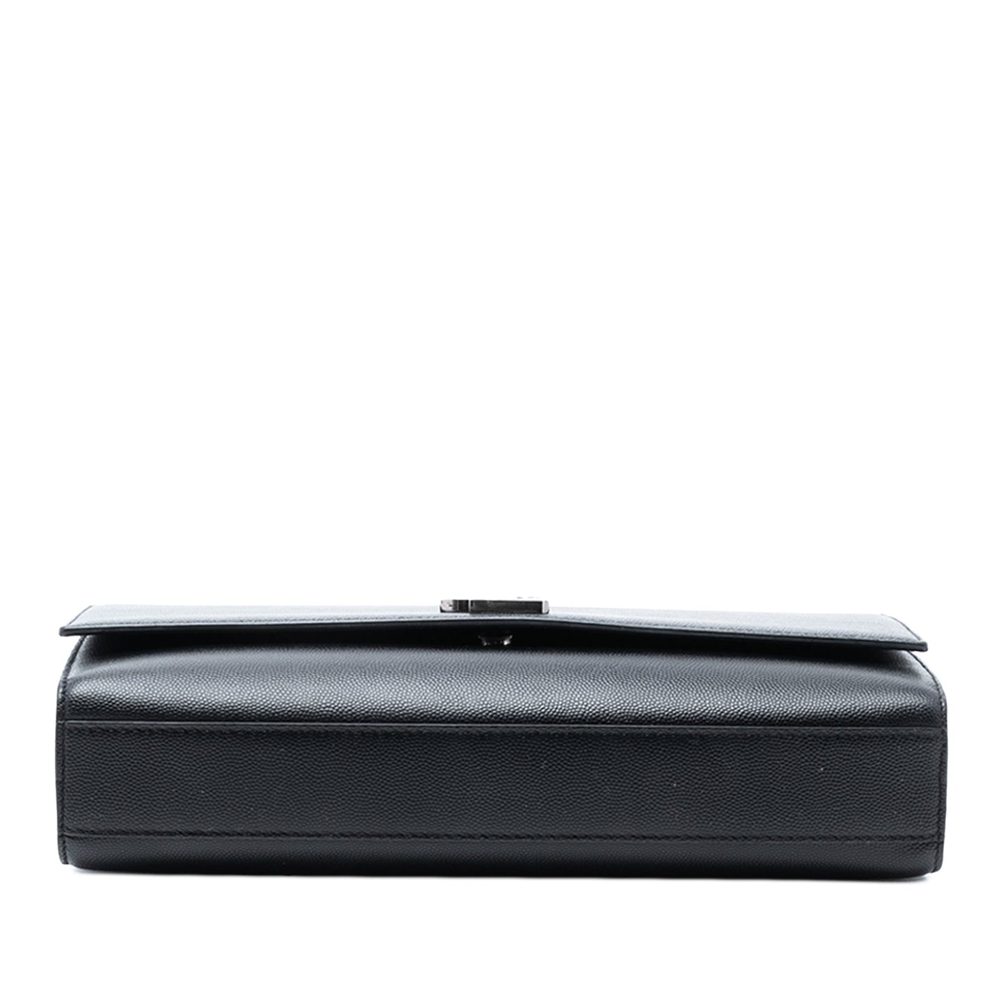 Saint Laurent Medium Grain De Poudre Leather Monogram Kate Crossbody