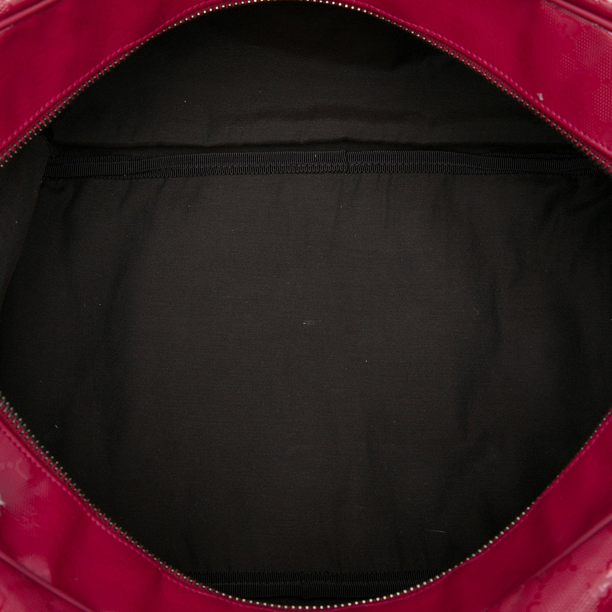 Gucci Large GG Imprime Duffle Bag — Red