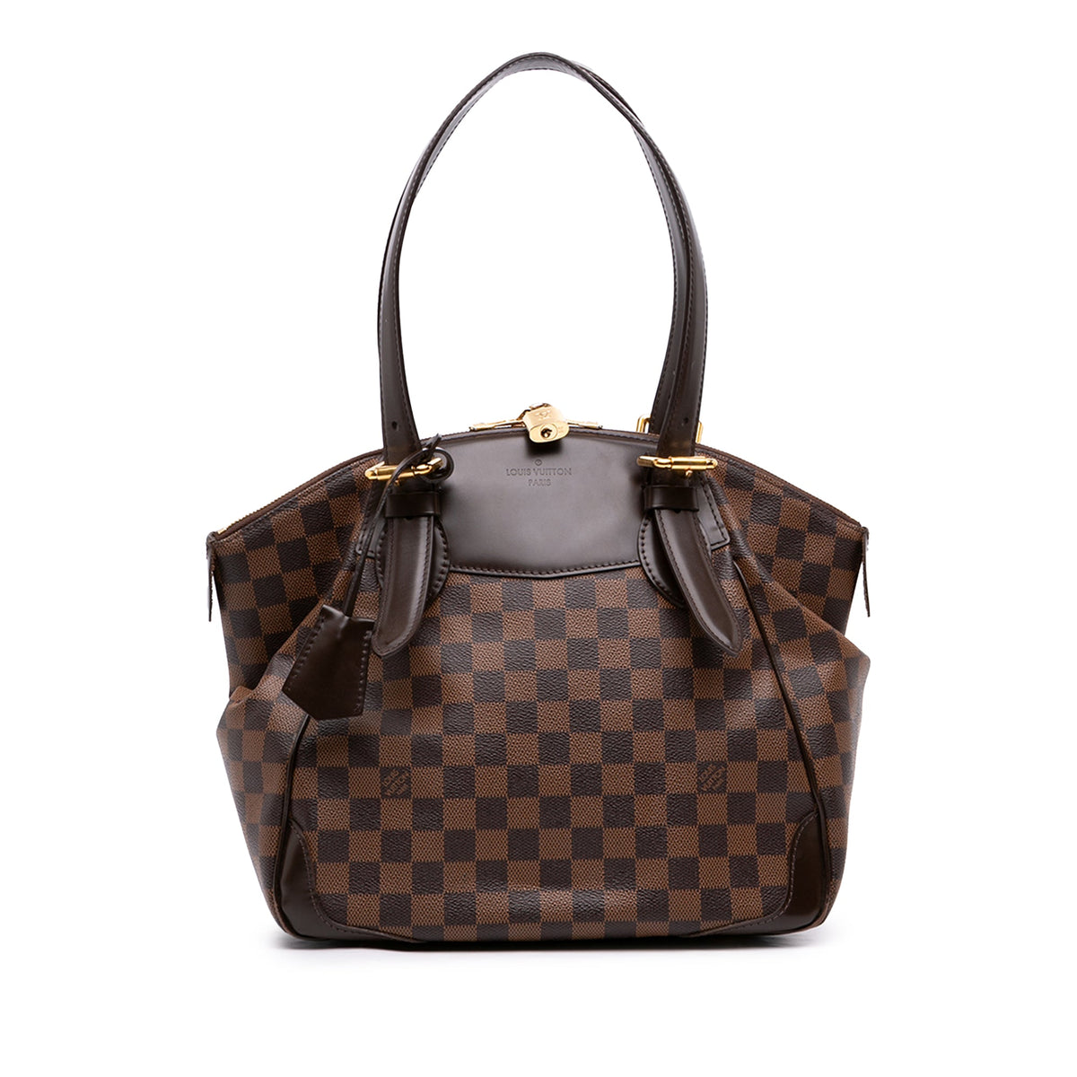 Louis Vuitton Damier Ebene Verona MM — Brown