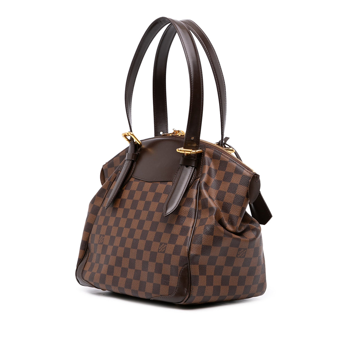 Louis Vuitton Damier Ebene Verona MM — Brown