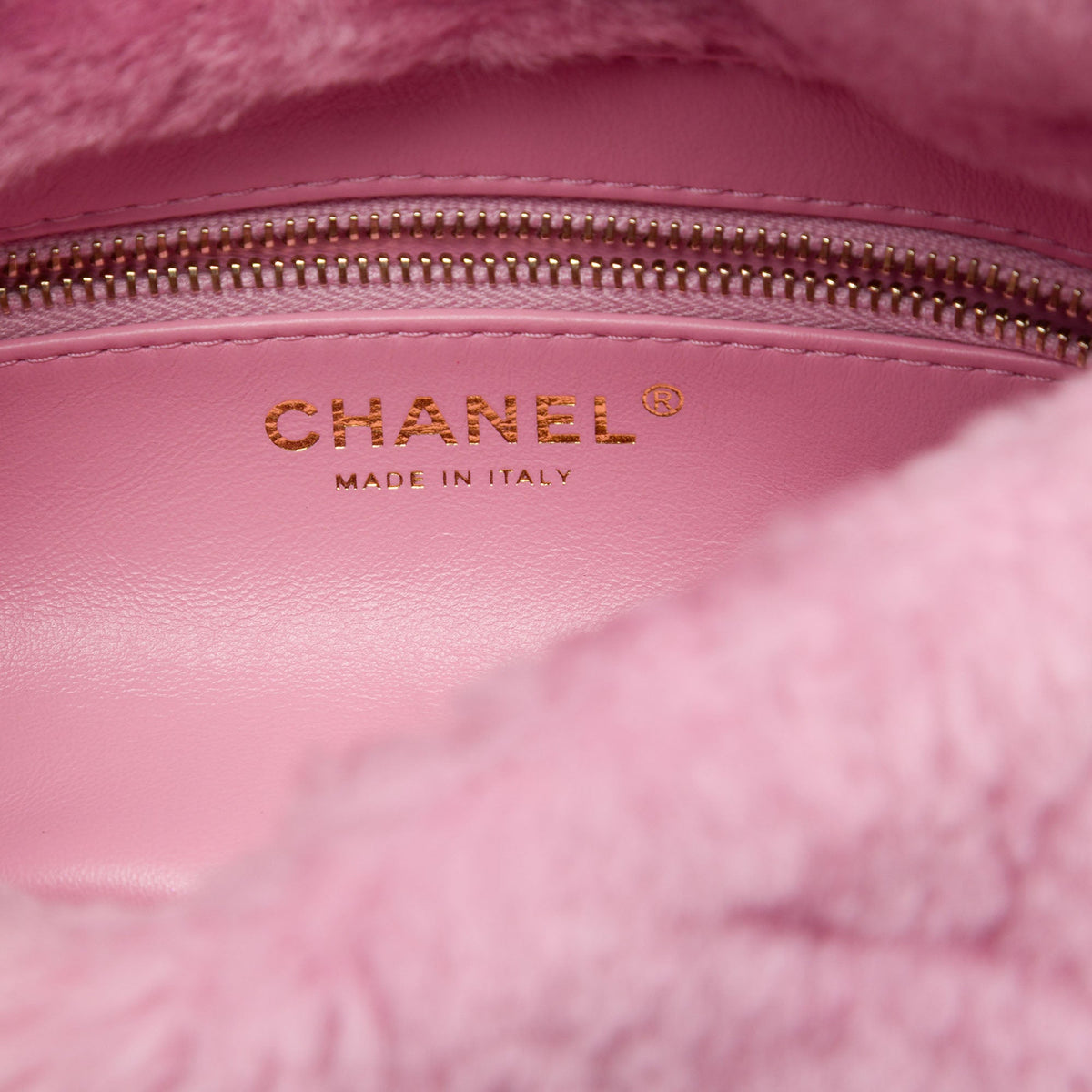 Chanel Quilted Shearling Coconing Single Flap — Pink