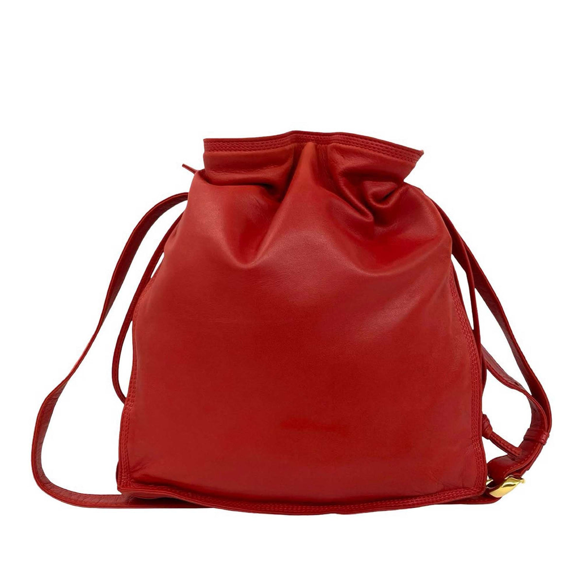 LOEWE Embossed Leather Flamenco Tassel Crossbody