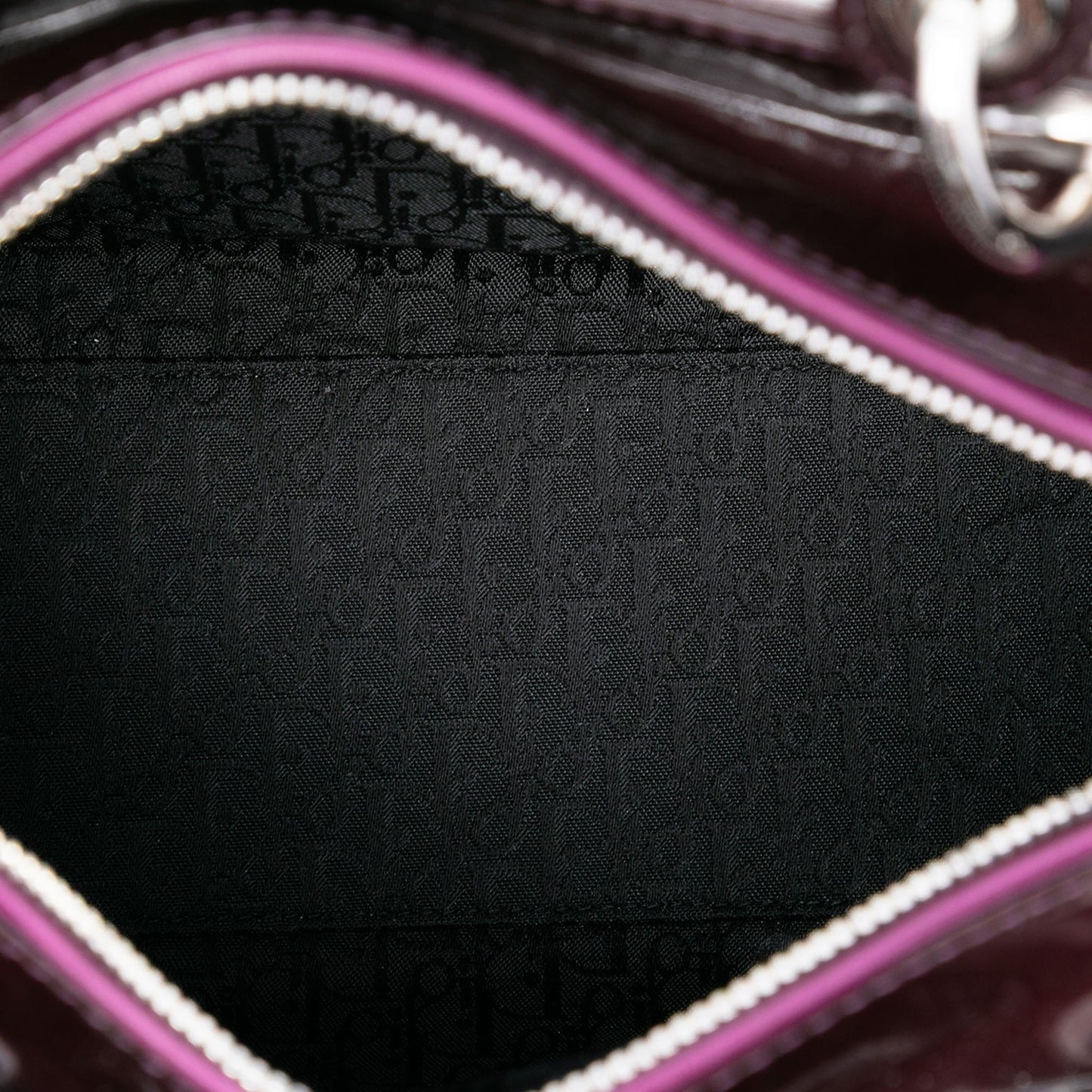 Dior Medium Patent Cannage Lady Dior